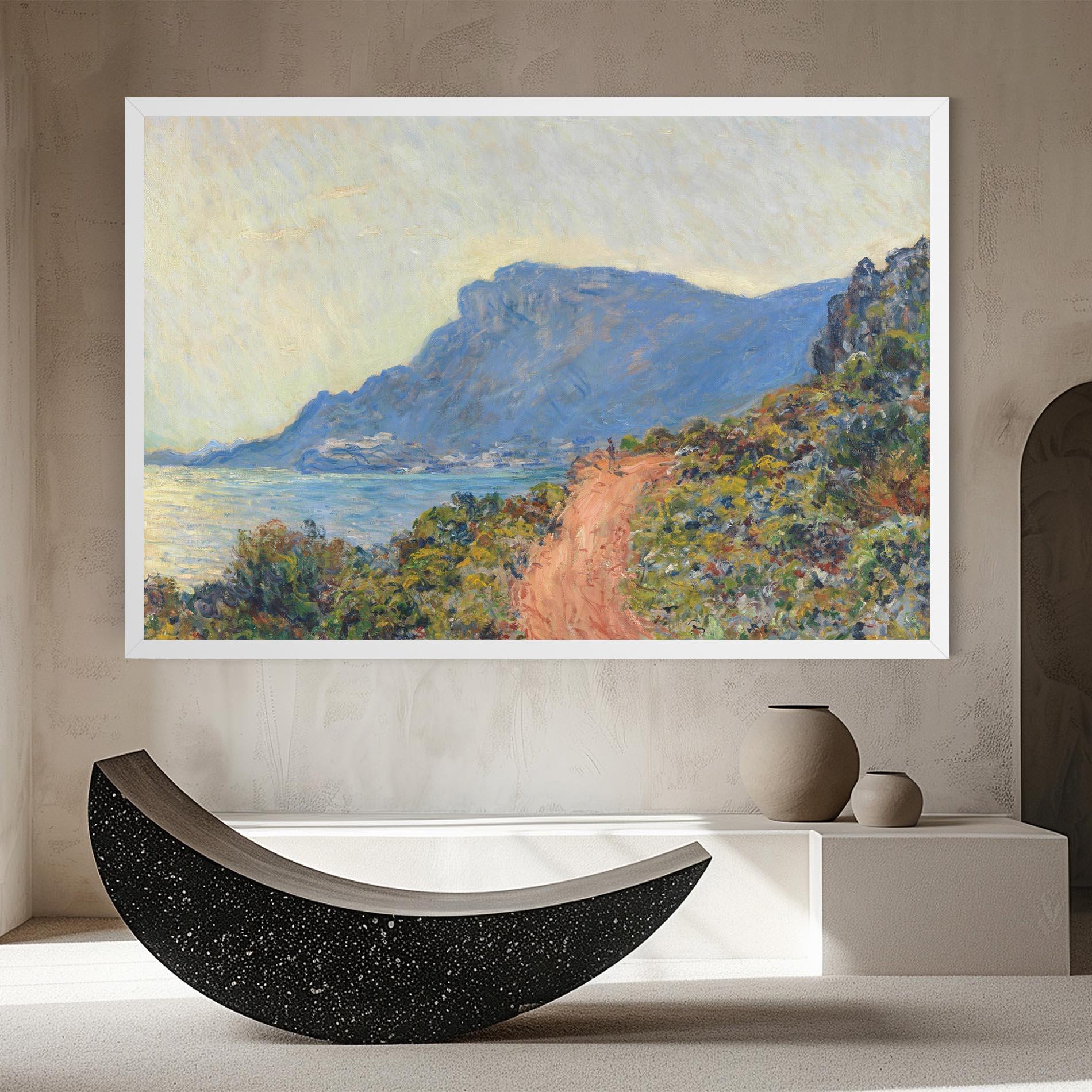 Картина на платно Near Monaco mockup 8