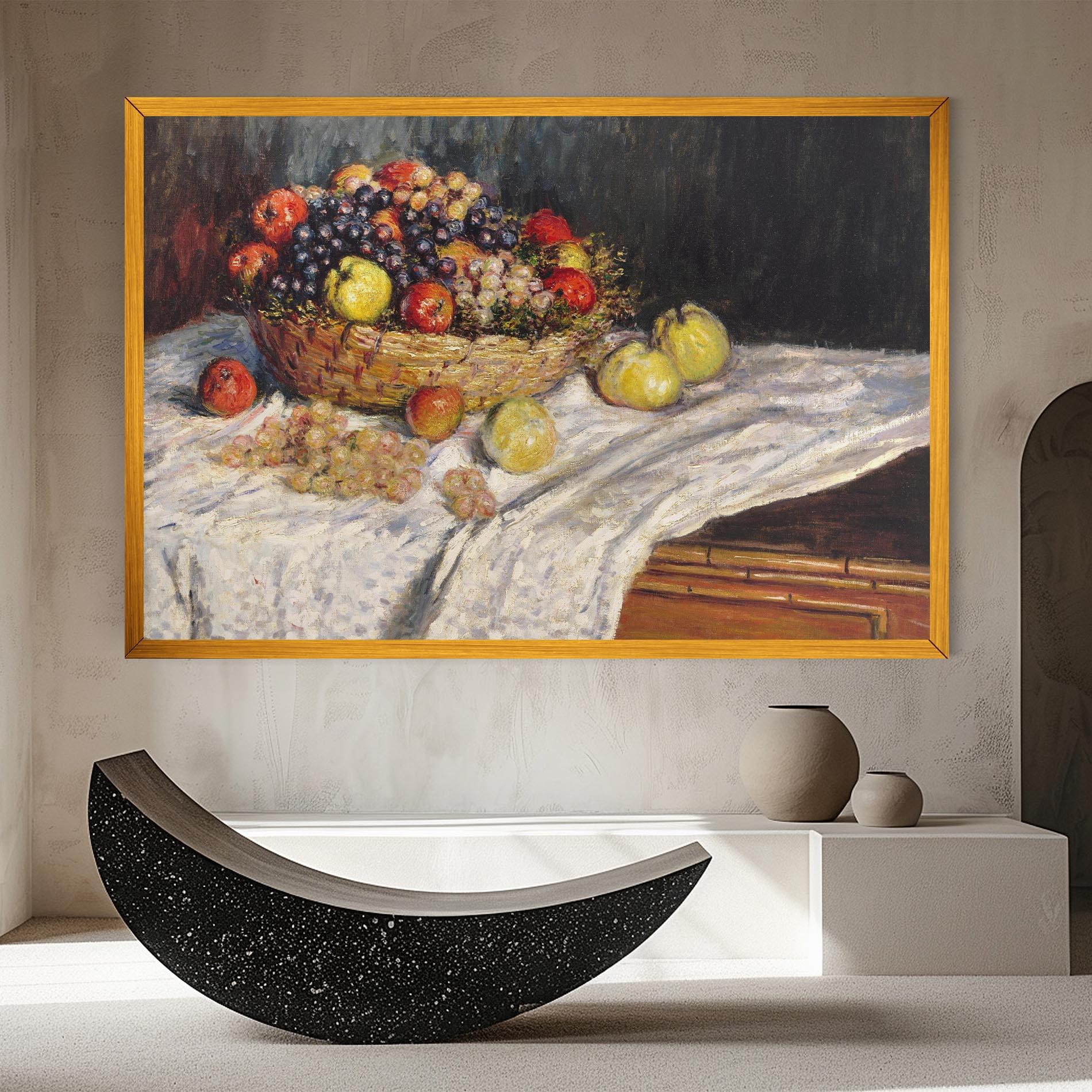 Картина на платно Apples And Grapes mockup 8