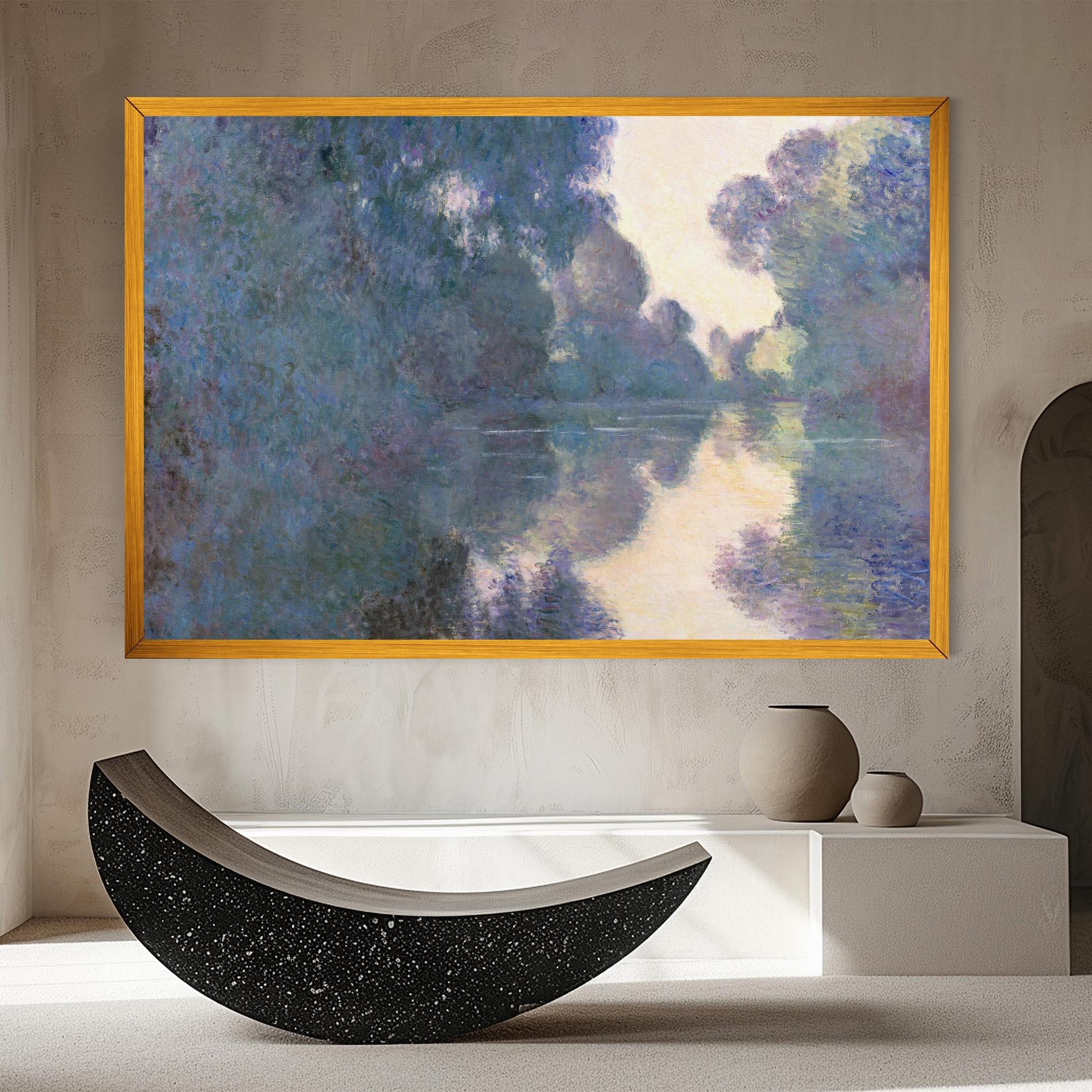 Картина на платно Near Giverny mockup 8