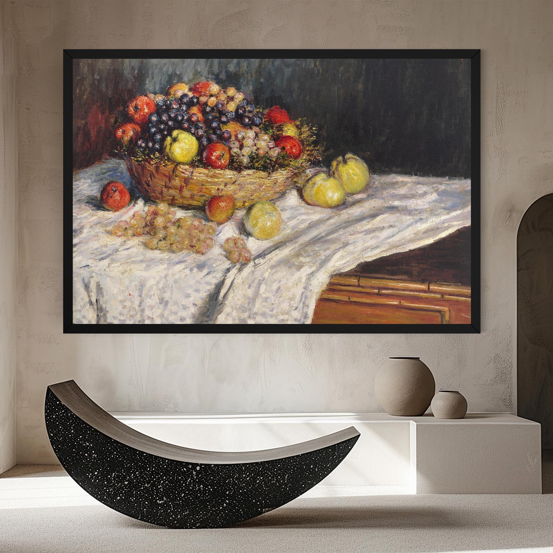 Картина на платно Apples And Grapes mockup 8