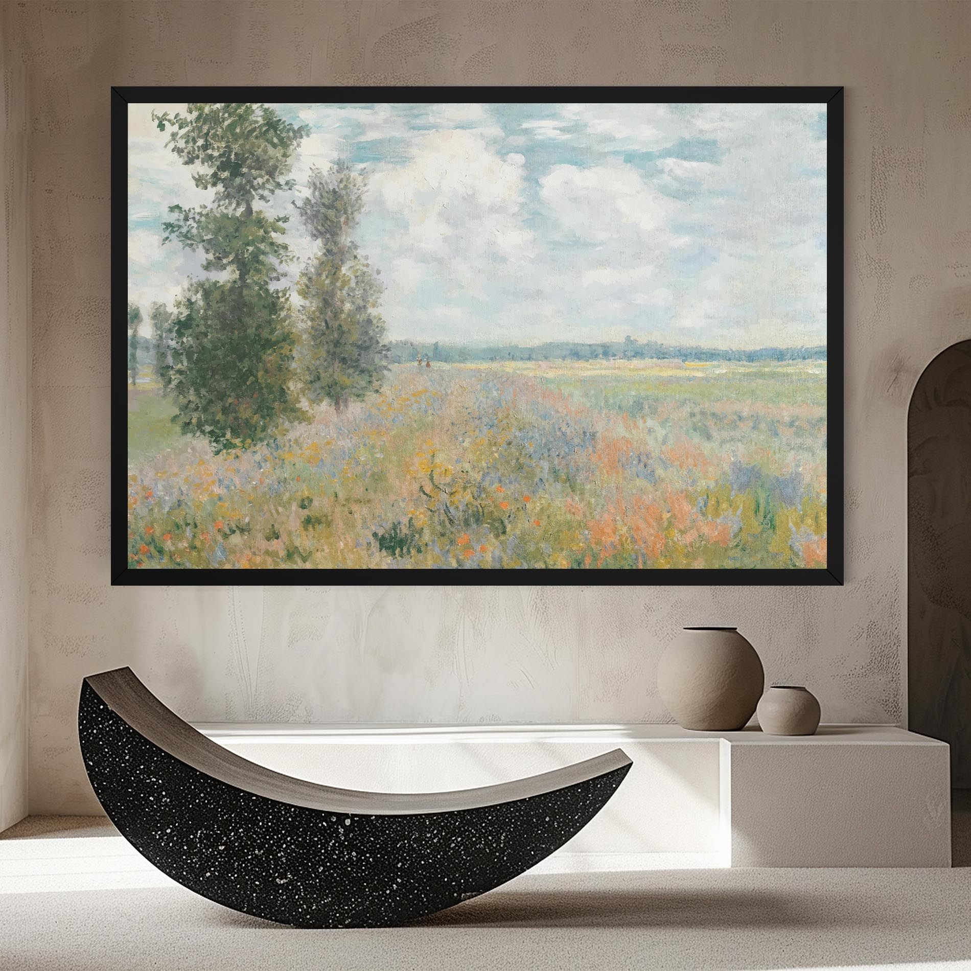 Monet's Landscape Background mockup 8