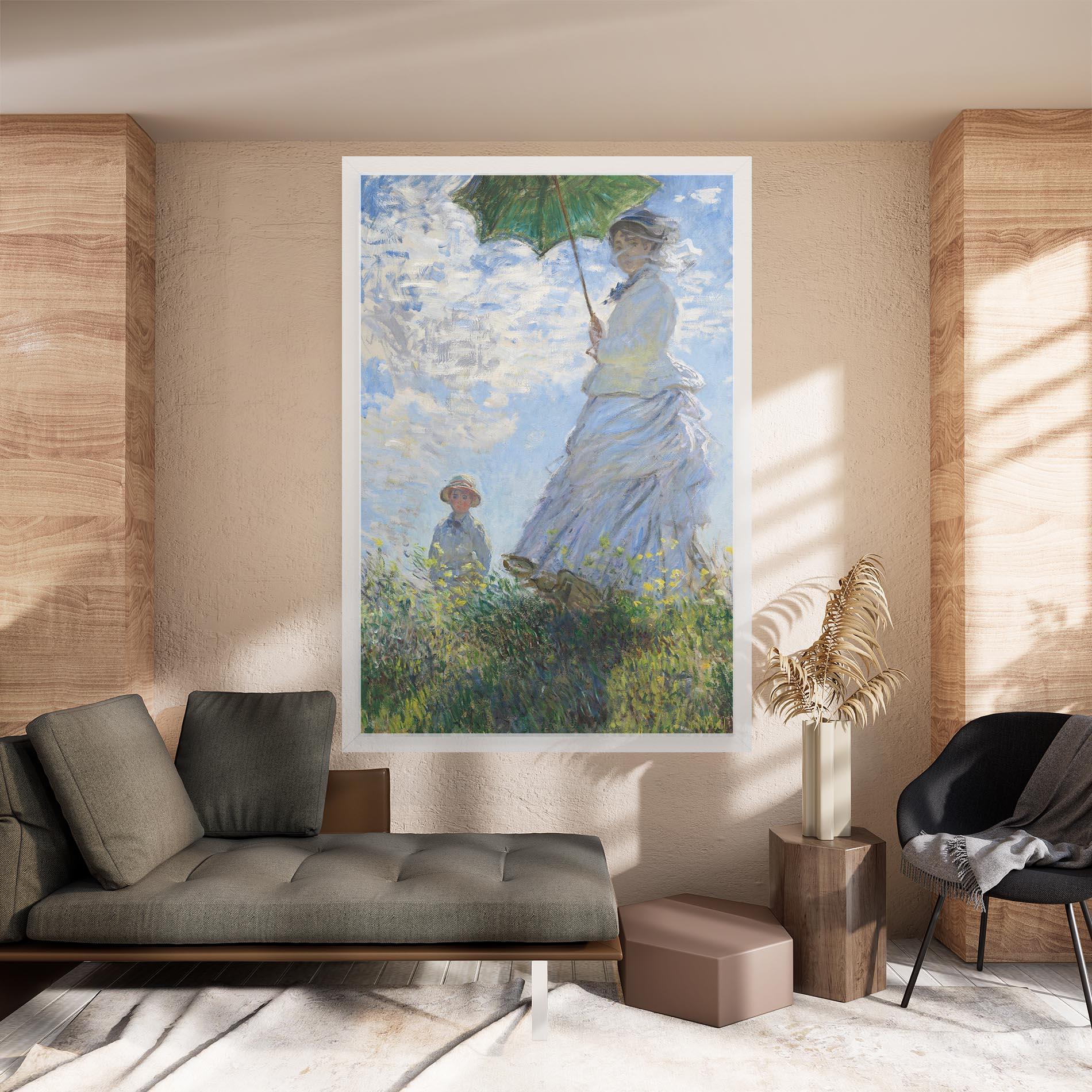 Картина на платно Parasol Painting mockup 8