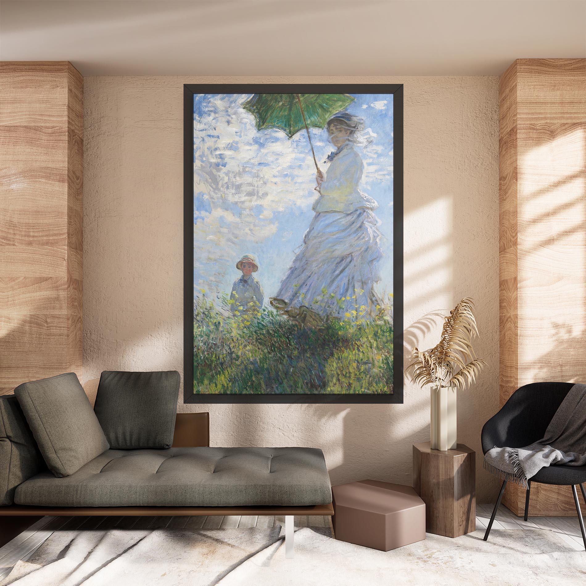 Картина на платно Parasol Painting mockup 8