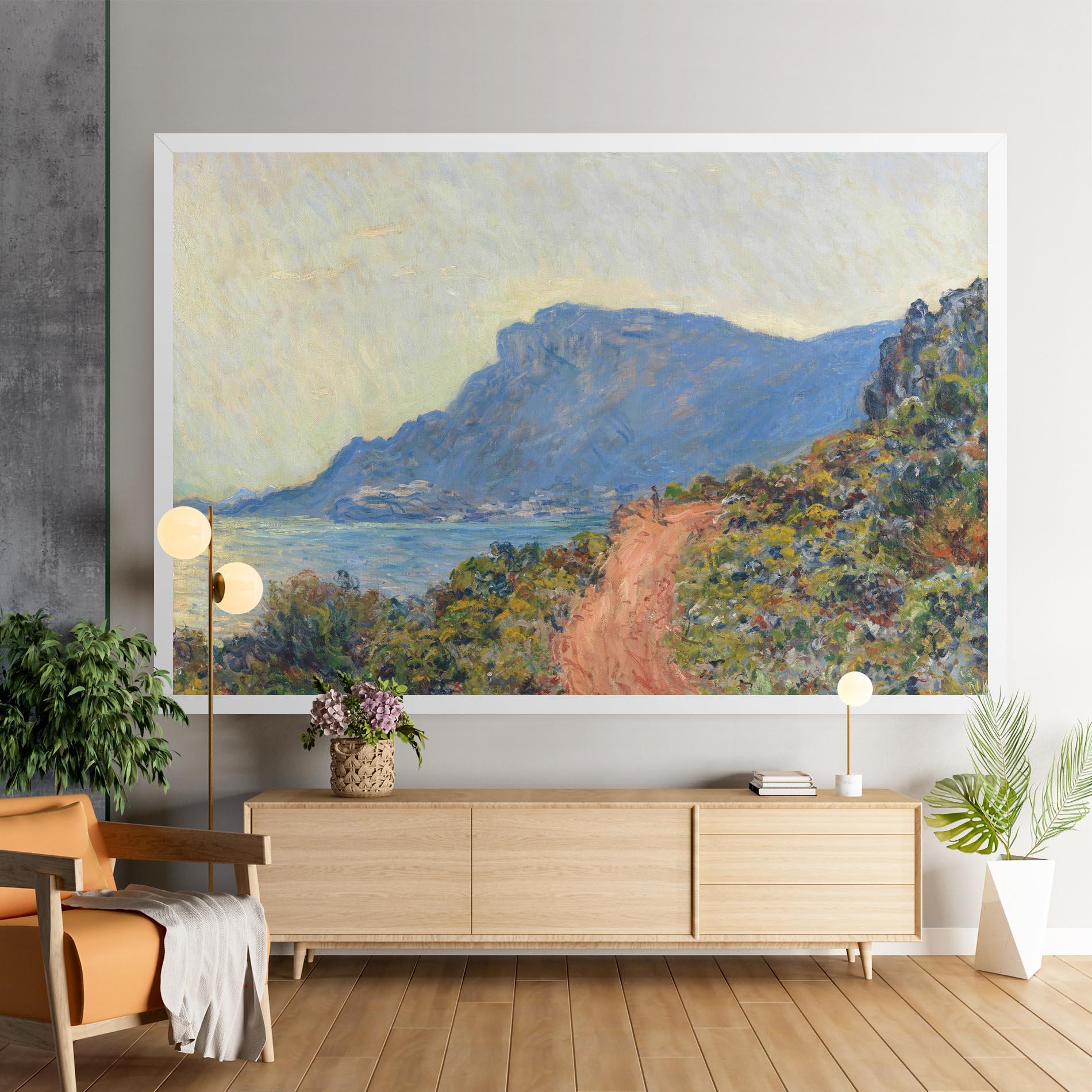 Картина на платно Near Monaco mockup 9