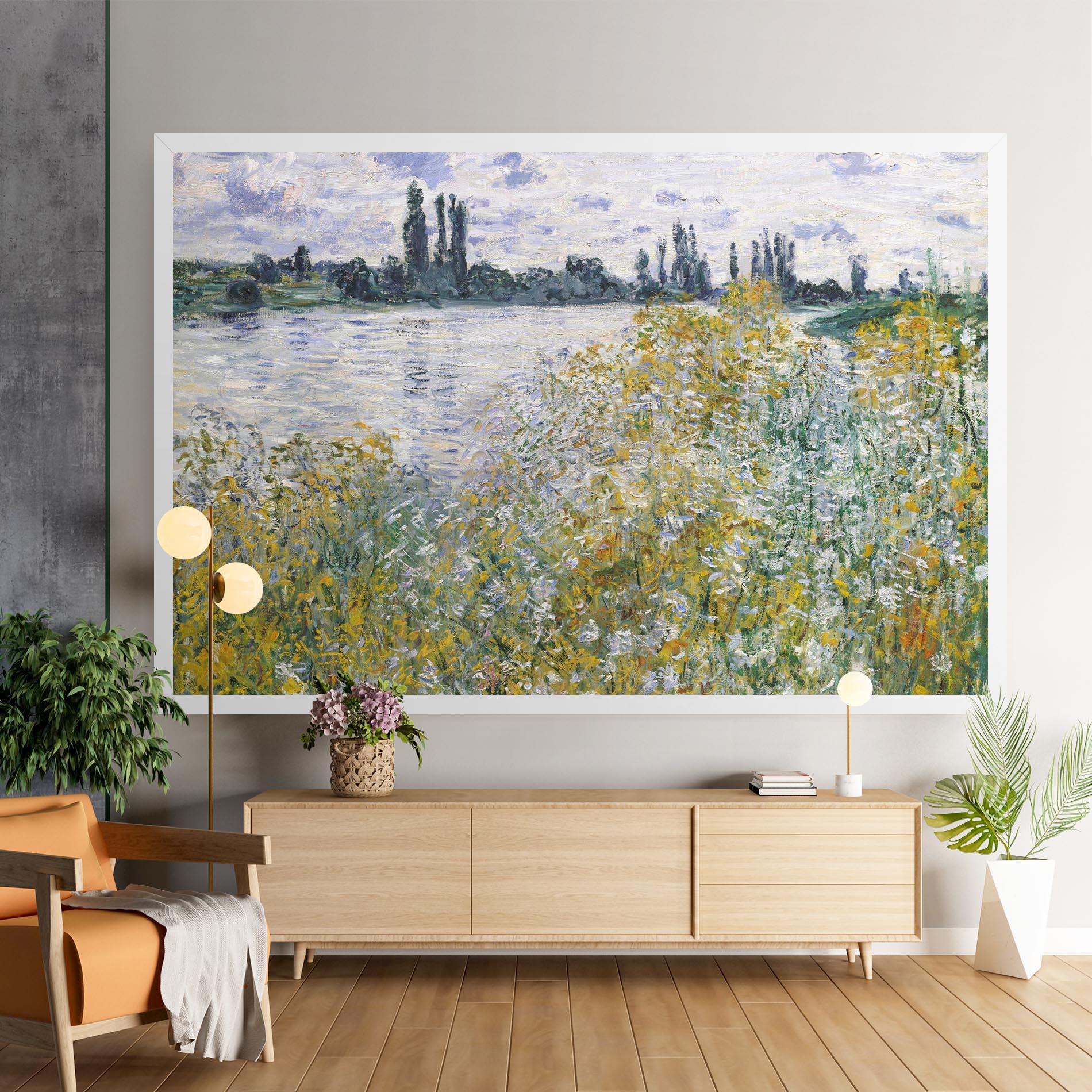 Картина на платно Near Vetheuil mockup 9