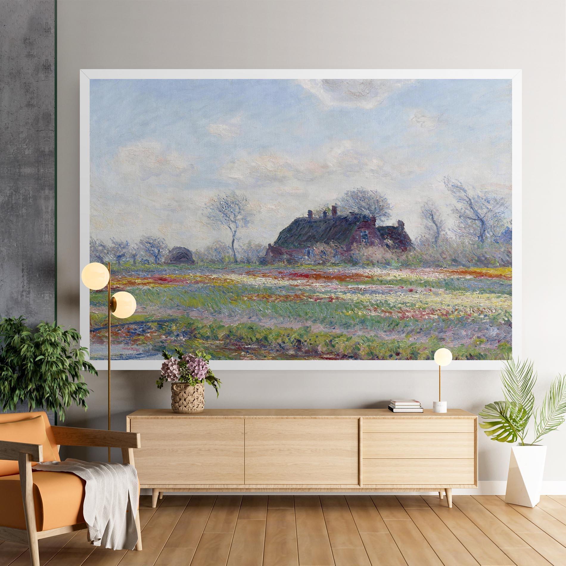 Картина на платно Tulip Fields At Sassenheim mockup 9