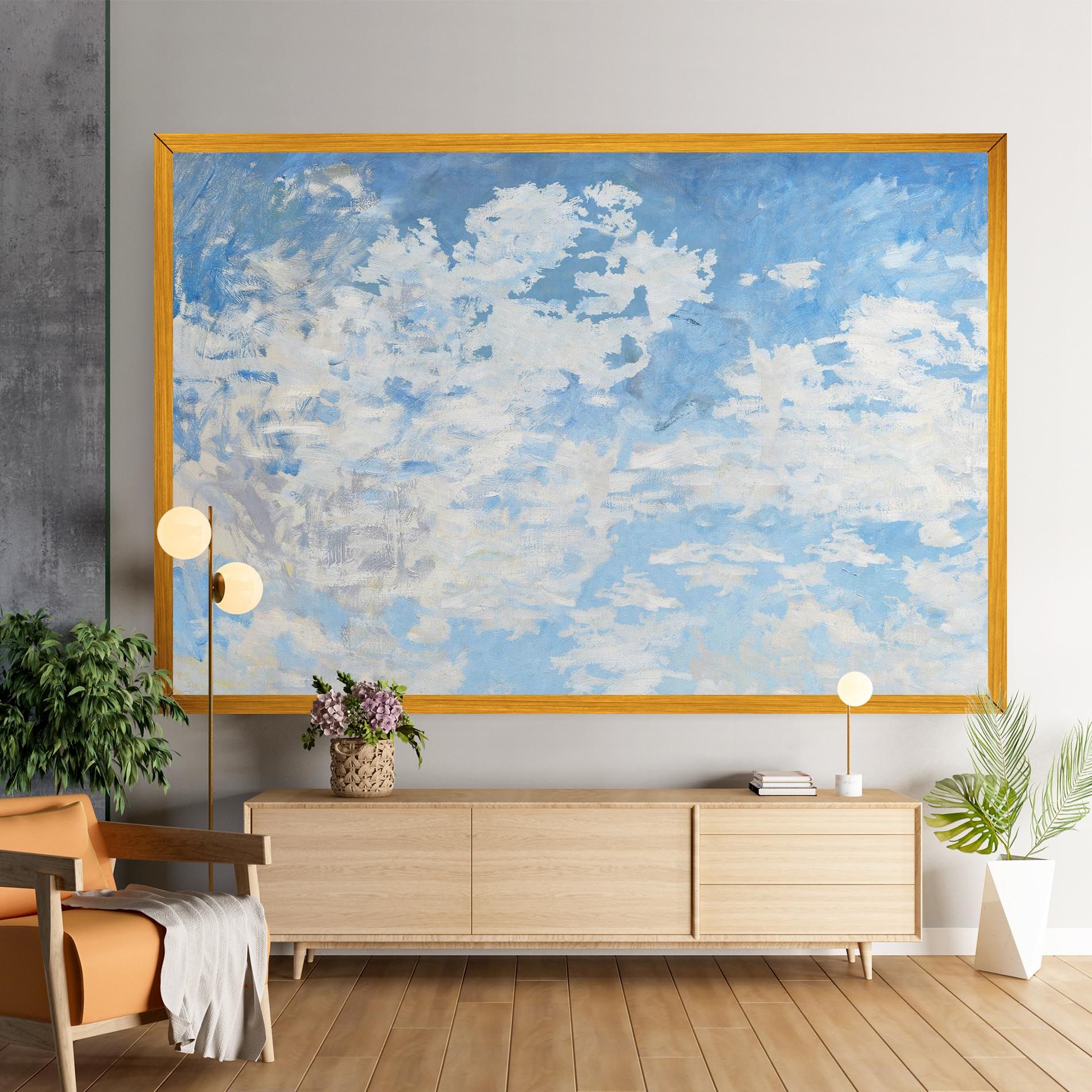 Clouds Monet mockup 9