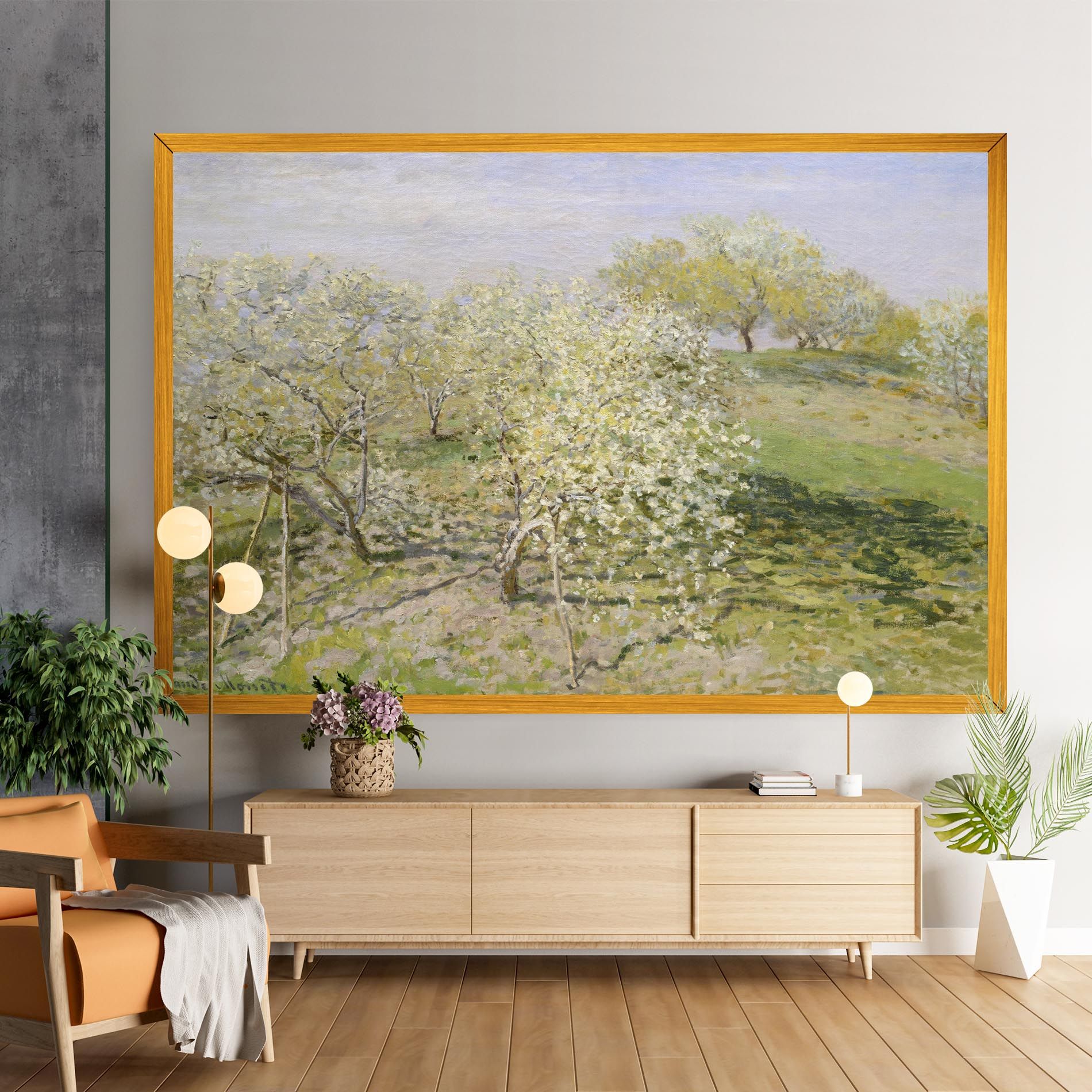 Fruit Trees In Bloom mockup 9