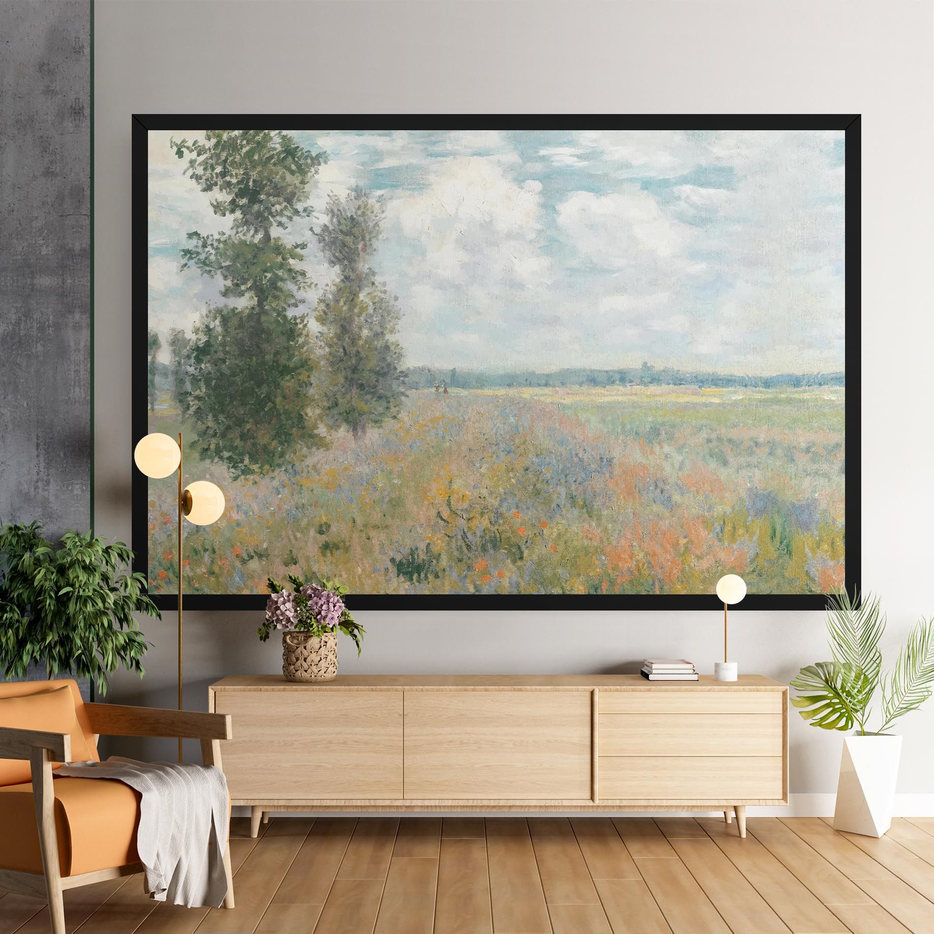 Monet's Landscape Background mockup 9