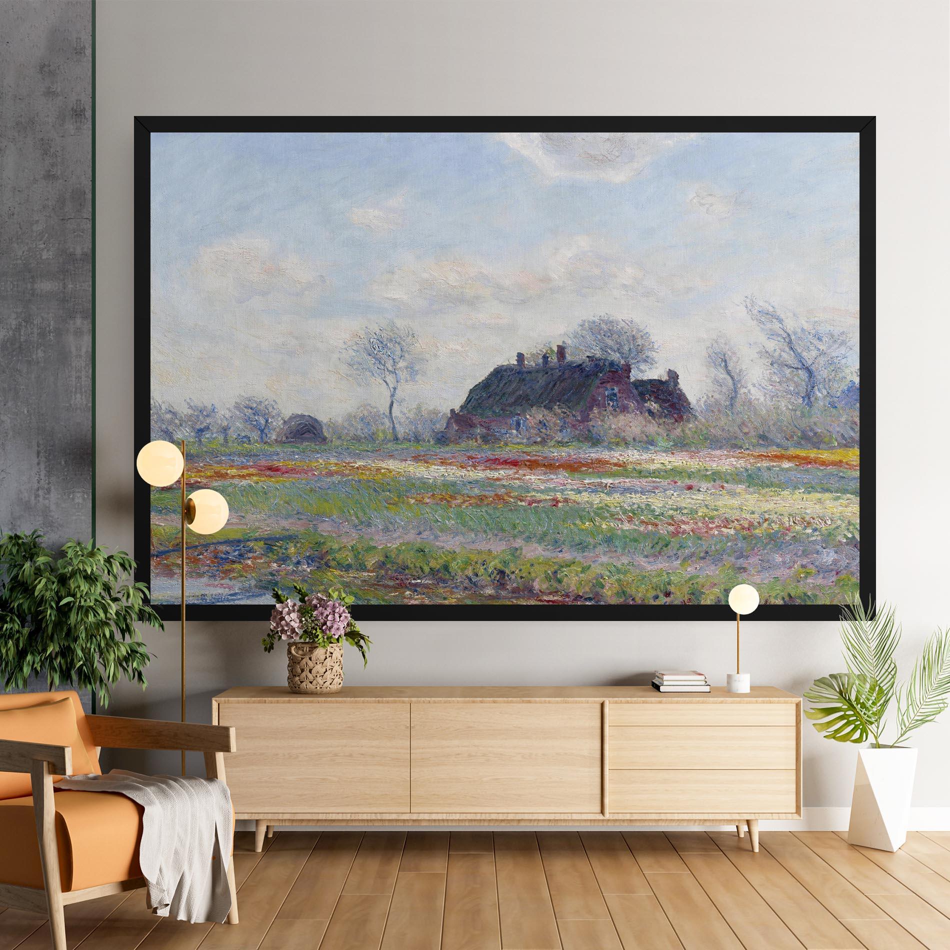 Картина на платно Tulip Fields At Sassenheim mockup 9