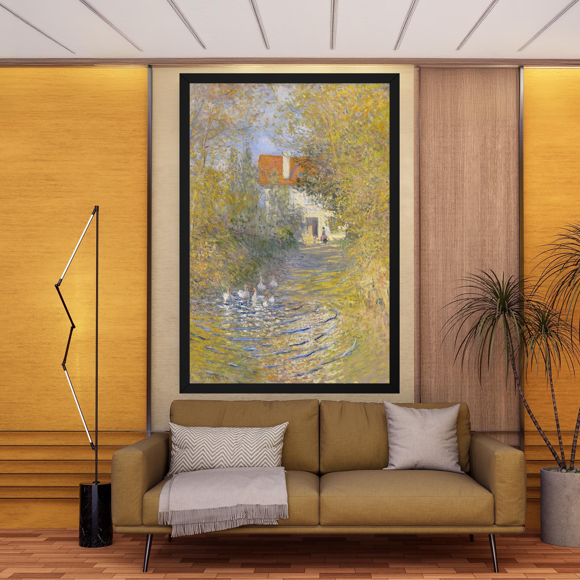 Картина на платно The Geese mockup 9