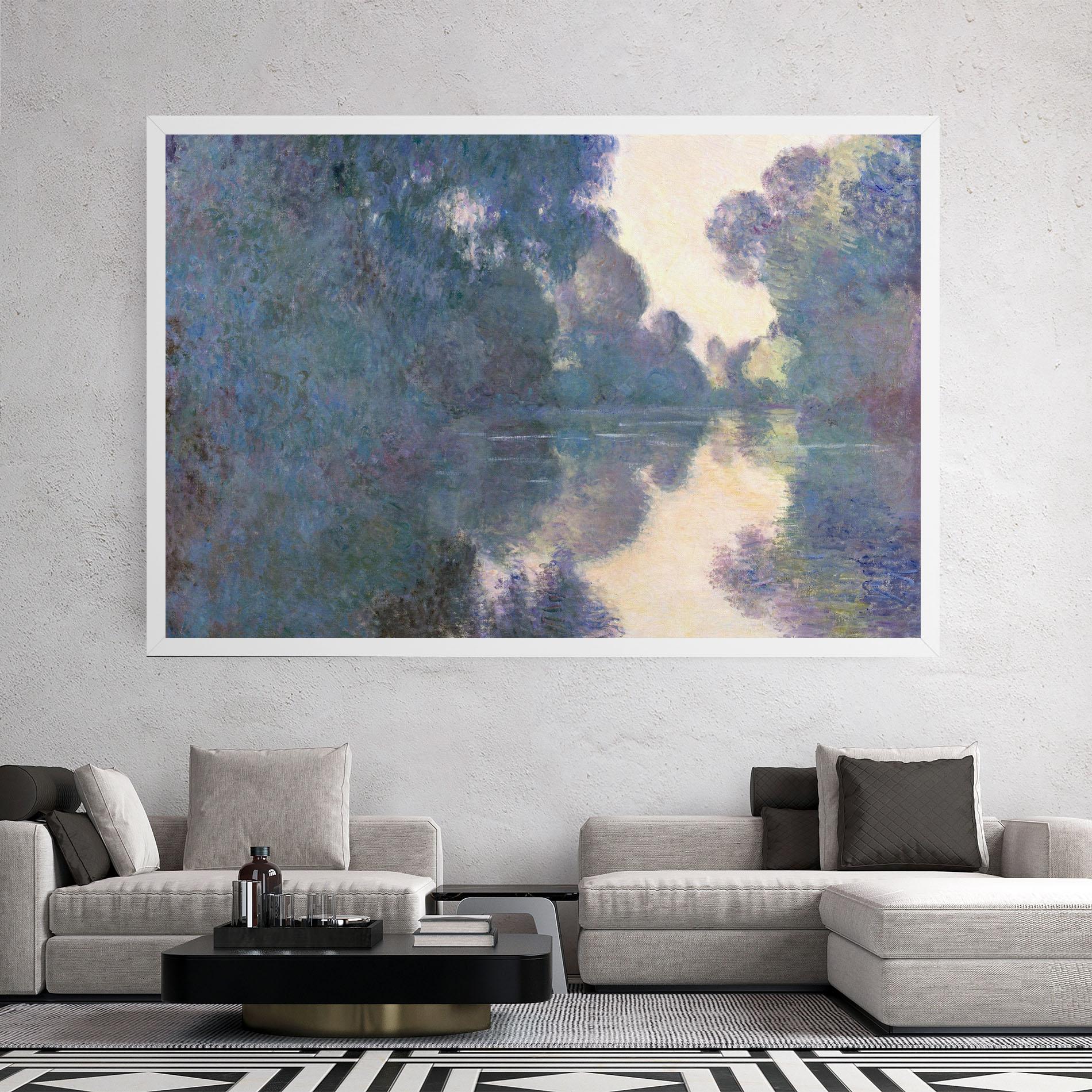 Картина на платно Near Giverny mockup 2