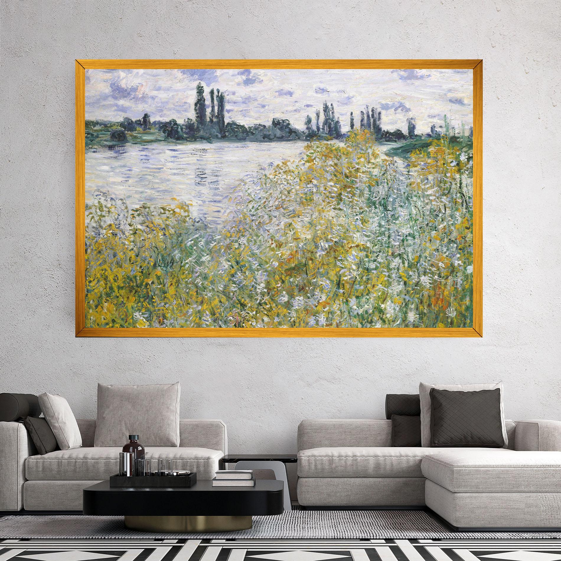 Картина на платно Near Vetheuil mockup 2