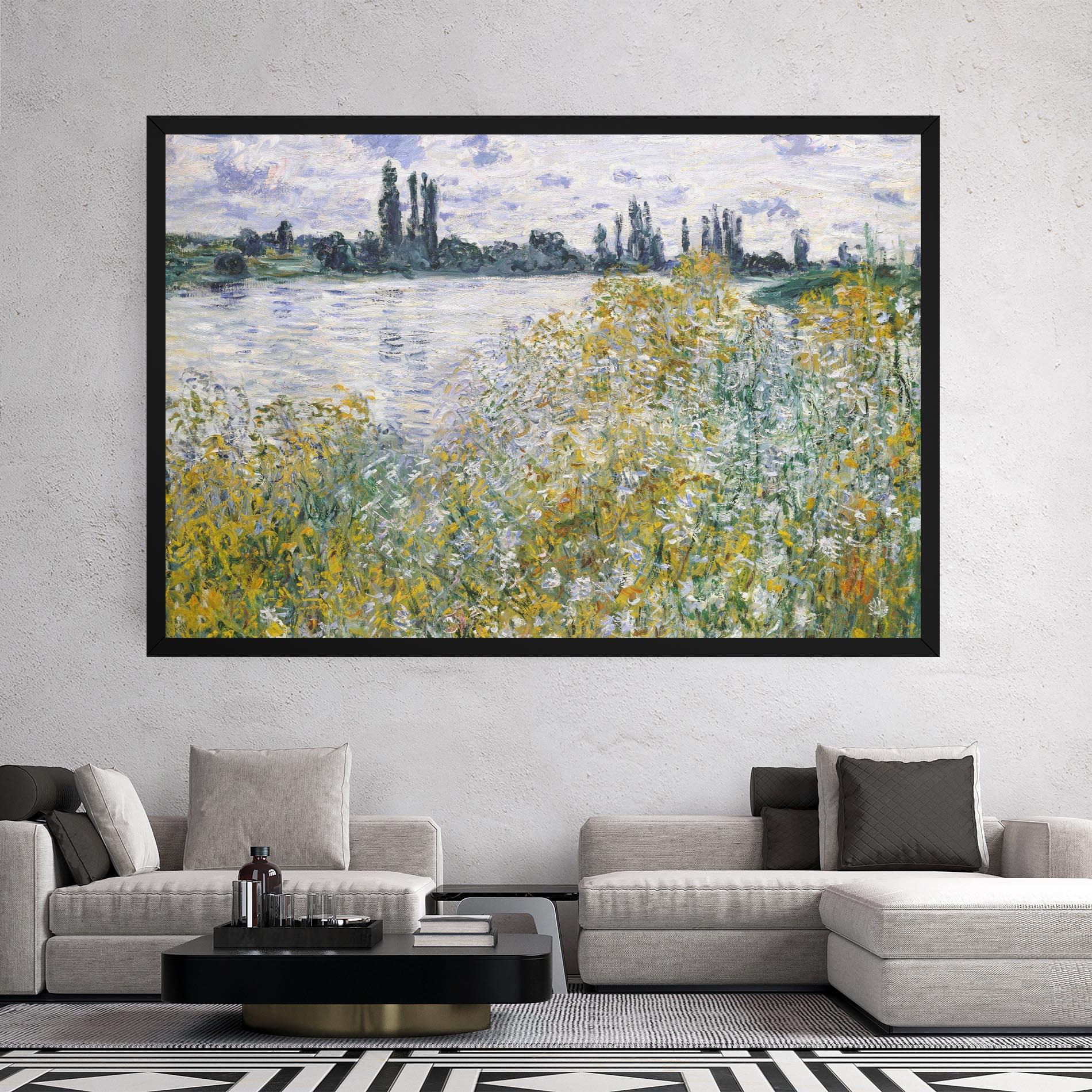 Картина на платно Near Vetheuil mockup 2