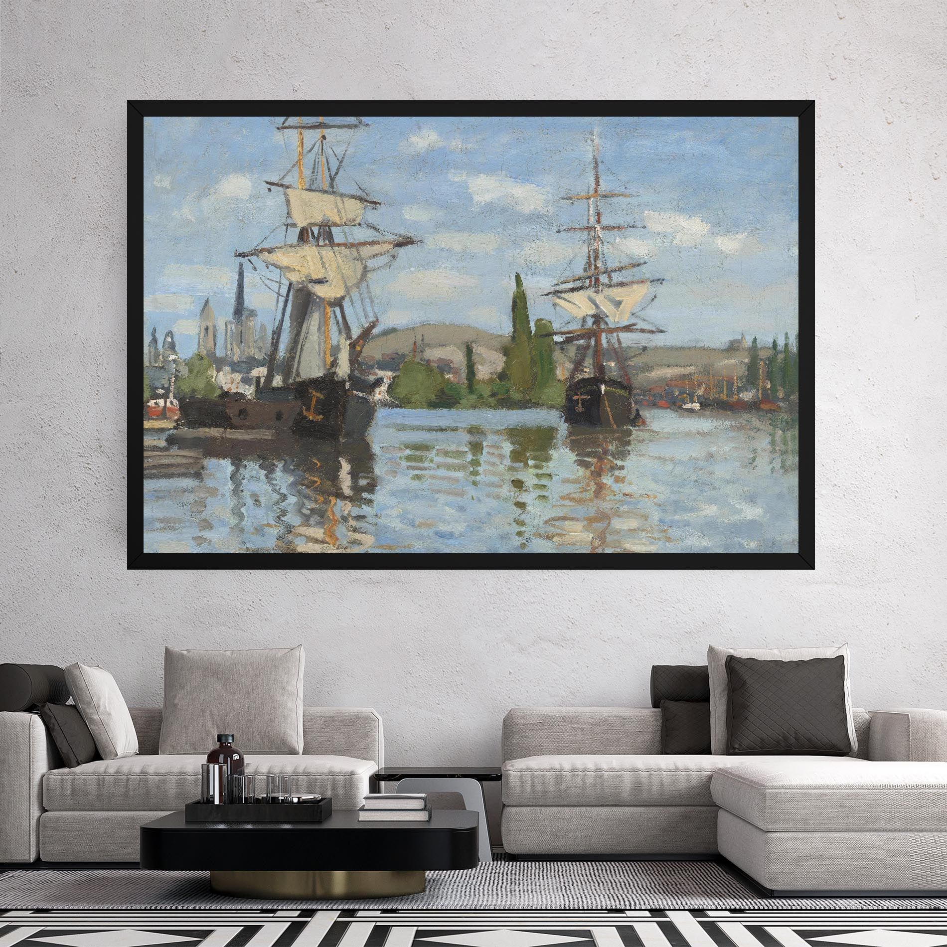 Ships At Rouen mockup 2