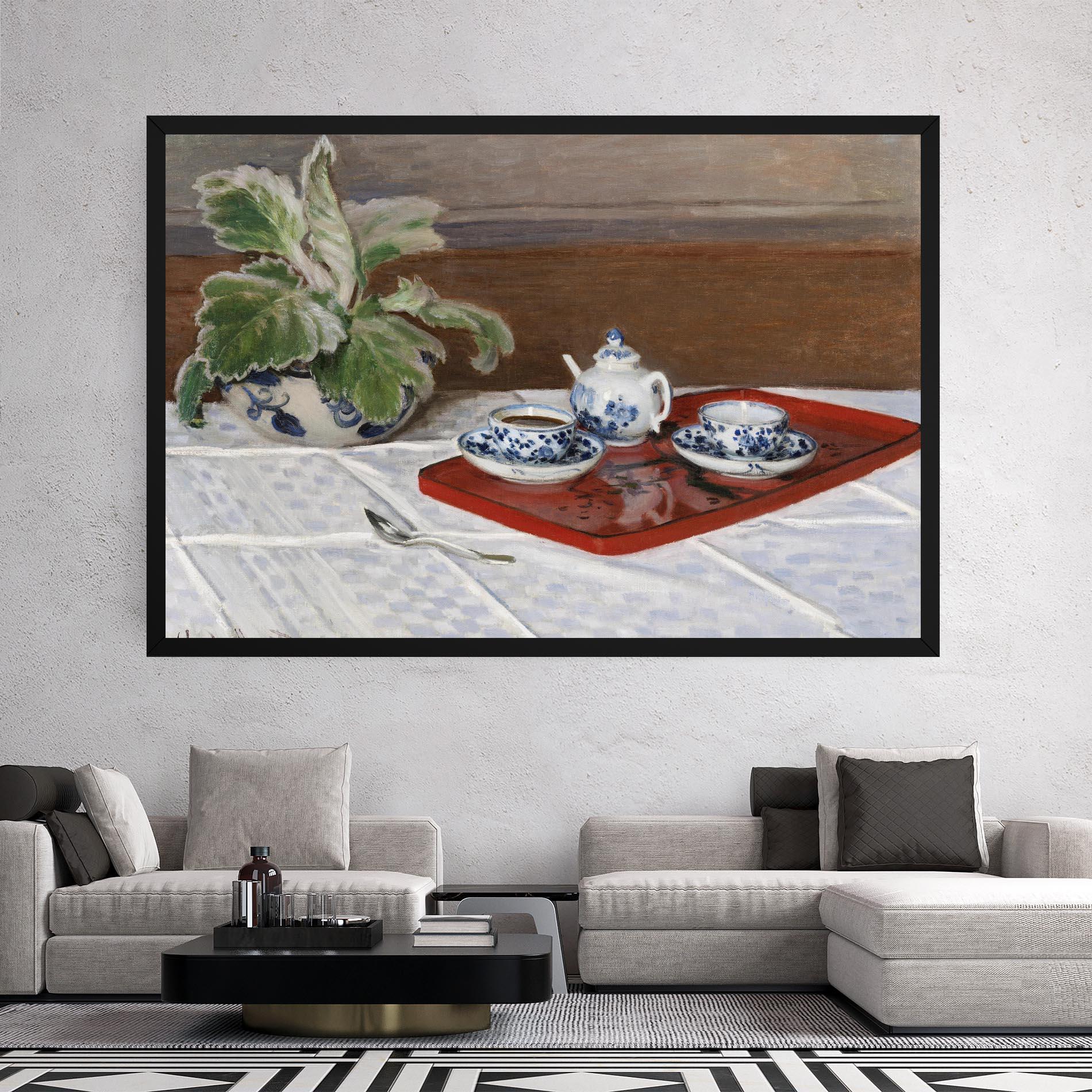 Картина на платно Tea Service mockup 2