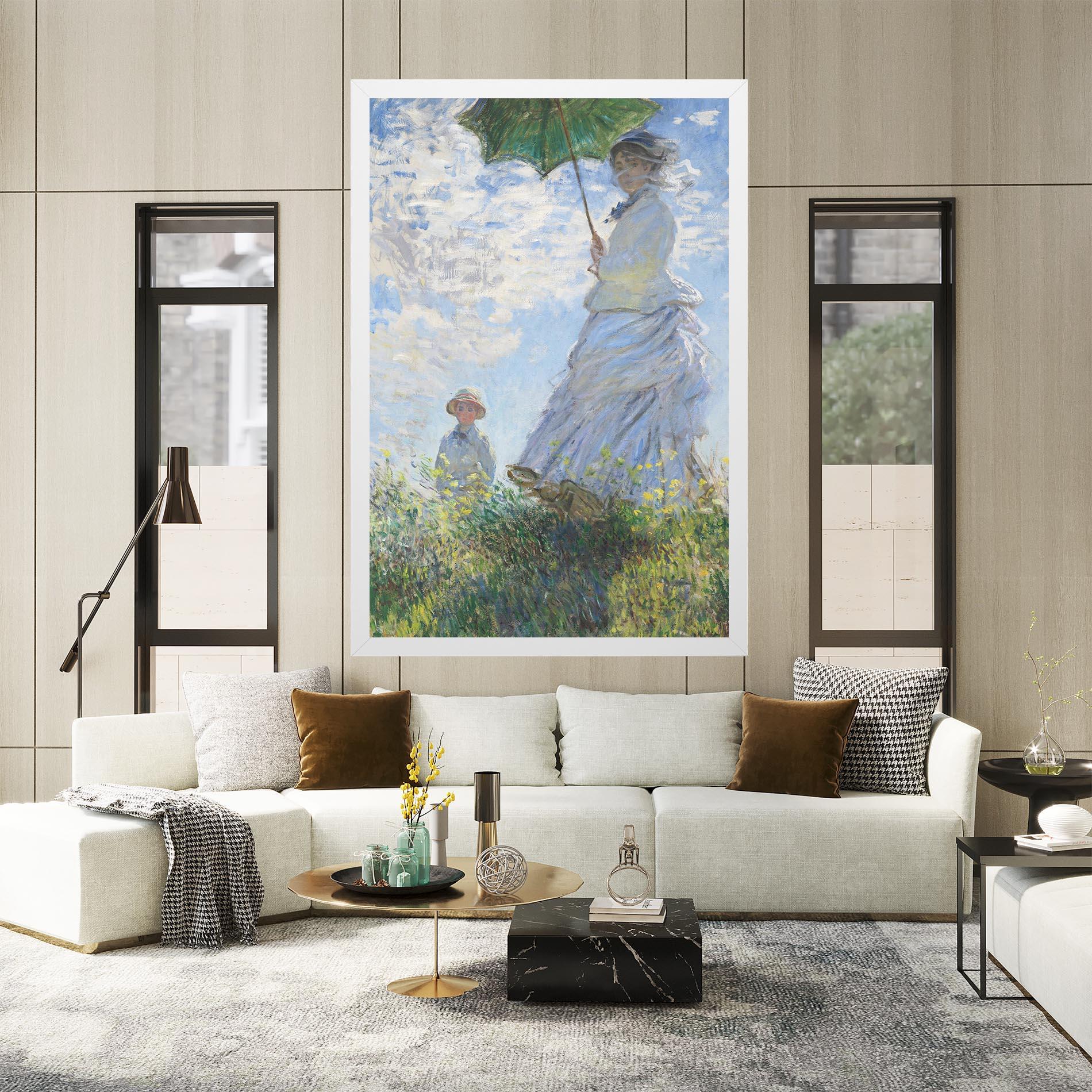 Картина на платно Parasol Painting mockup 2