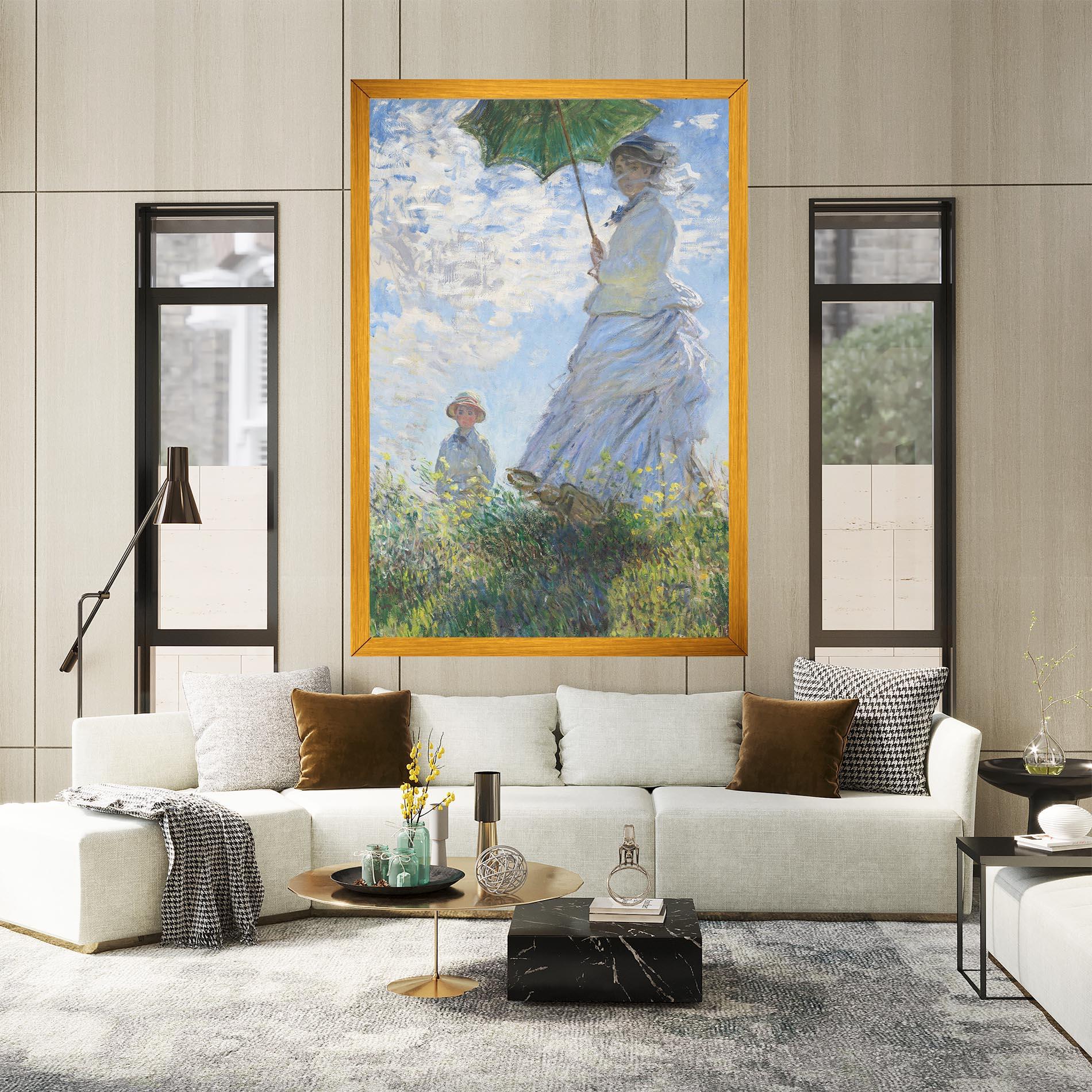 Картина на платно Parasol Painting mockup 2