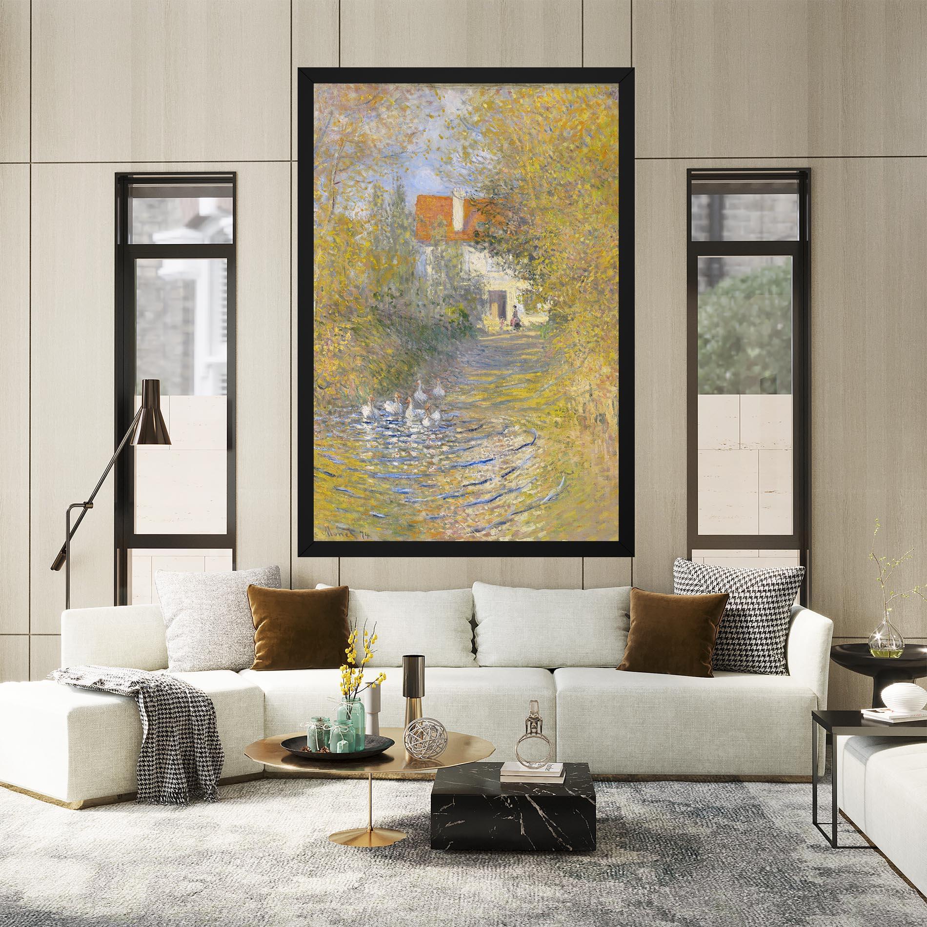 Картина на платно The Geese mockup 2