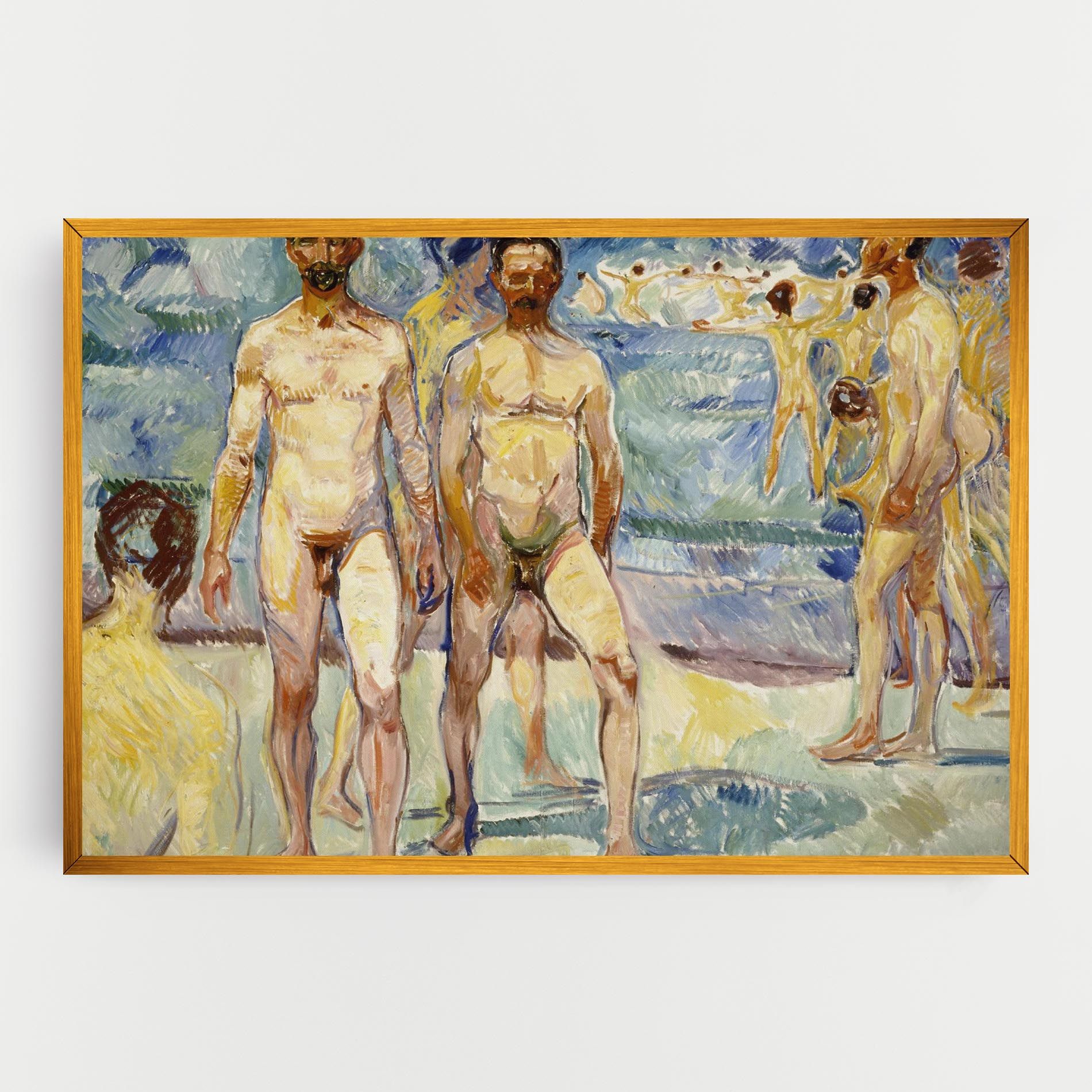 Bathing Men mockup 0