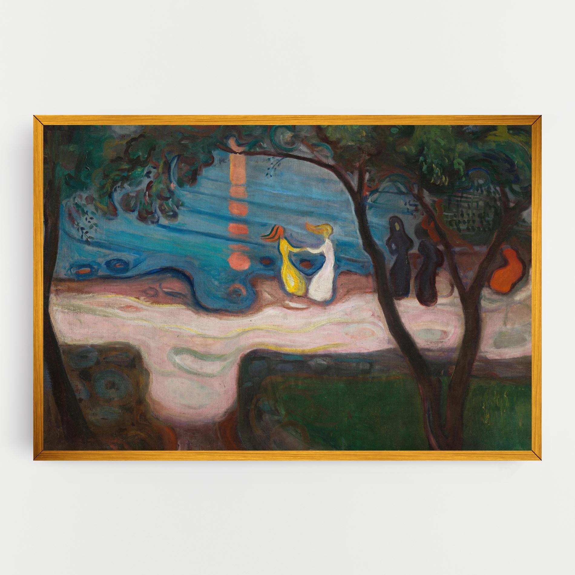 Картина на платно Dance On The Beach mockup 0