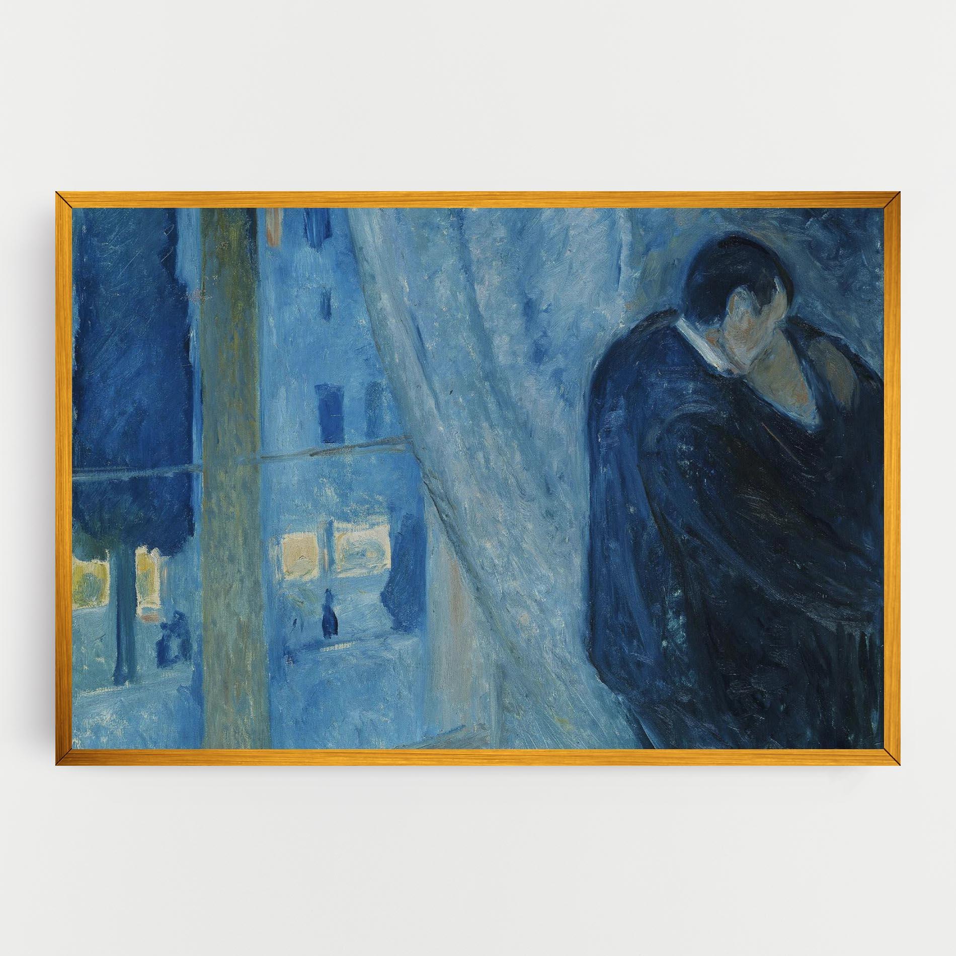 Картина на платно Kiss By The Window mockup 0