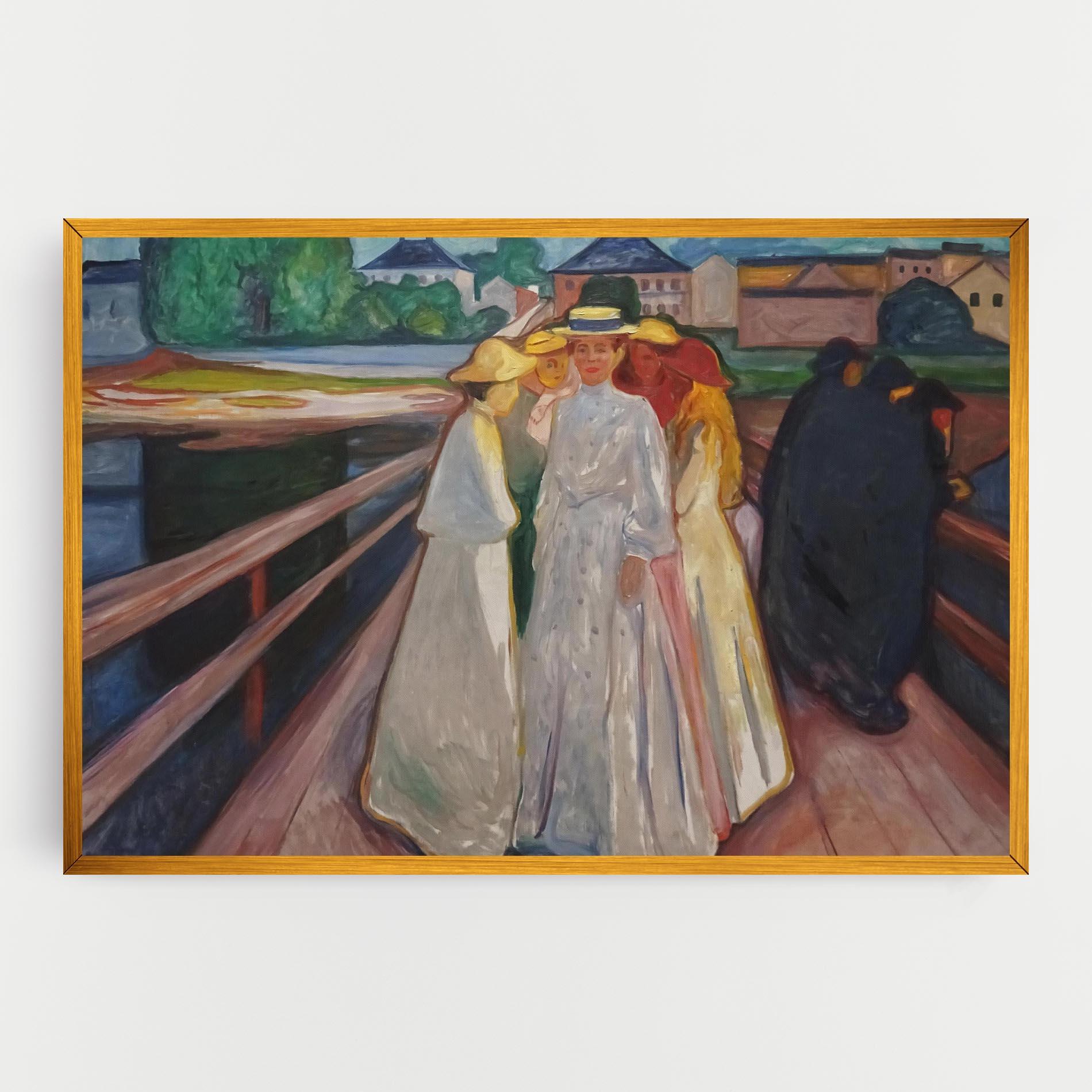 Картина на платно Munch Art mockup 0
