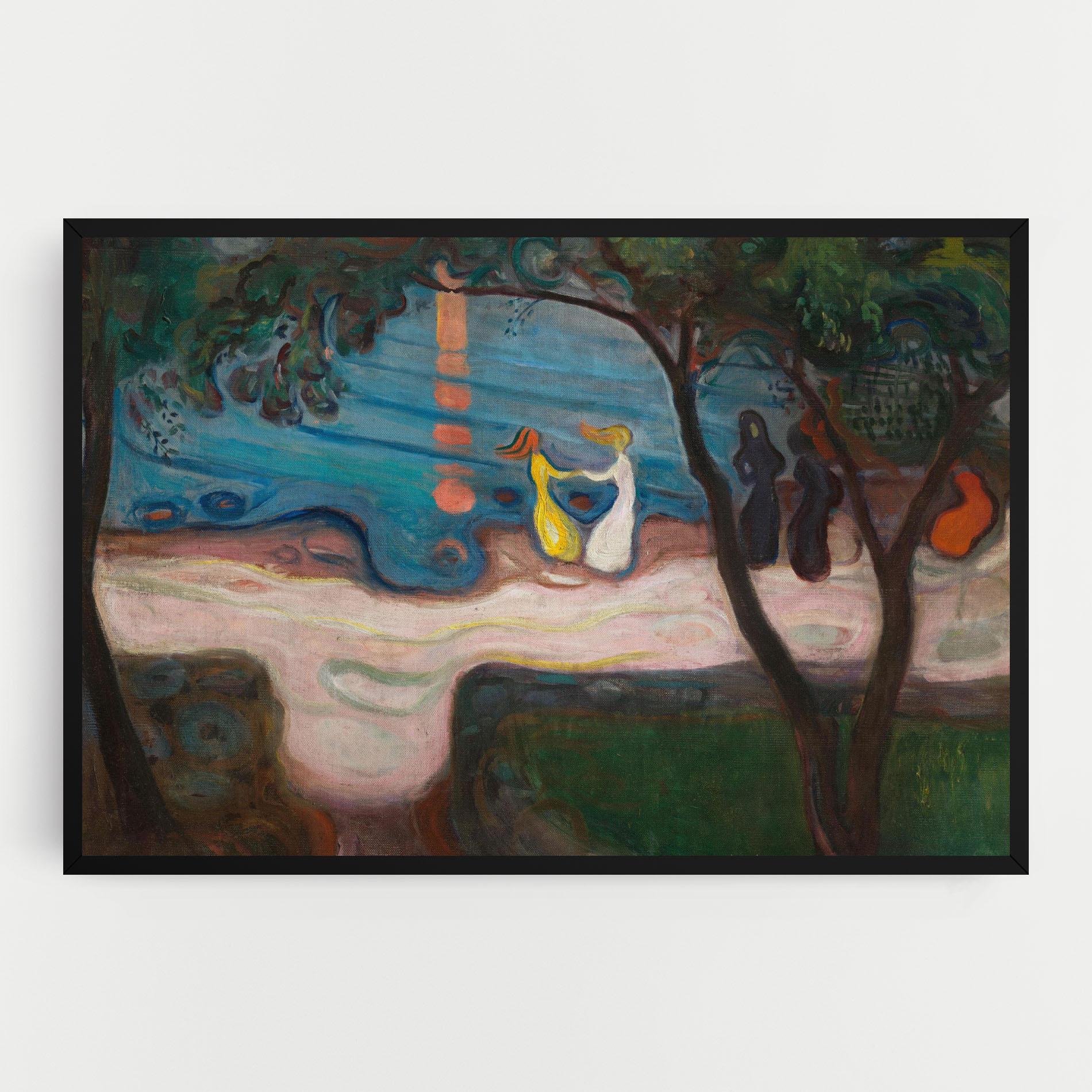 Картина на платно Dance On The Beach mockup 0