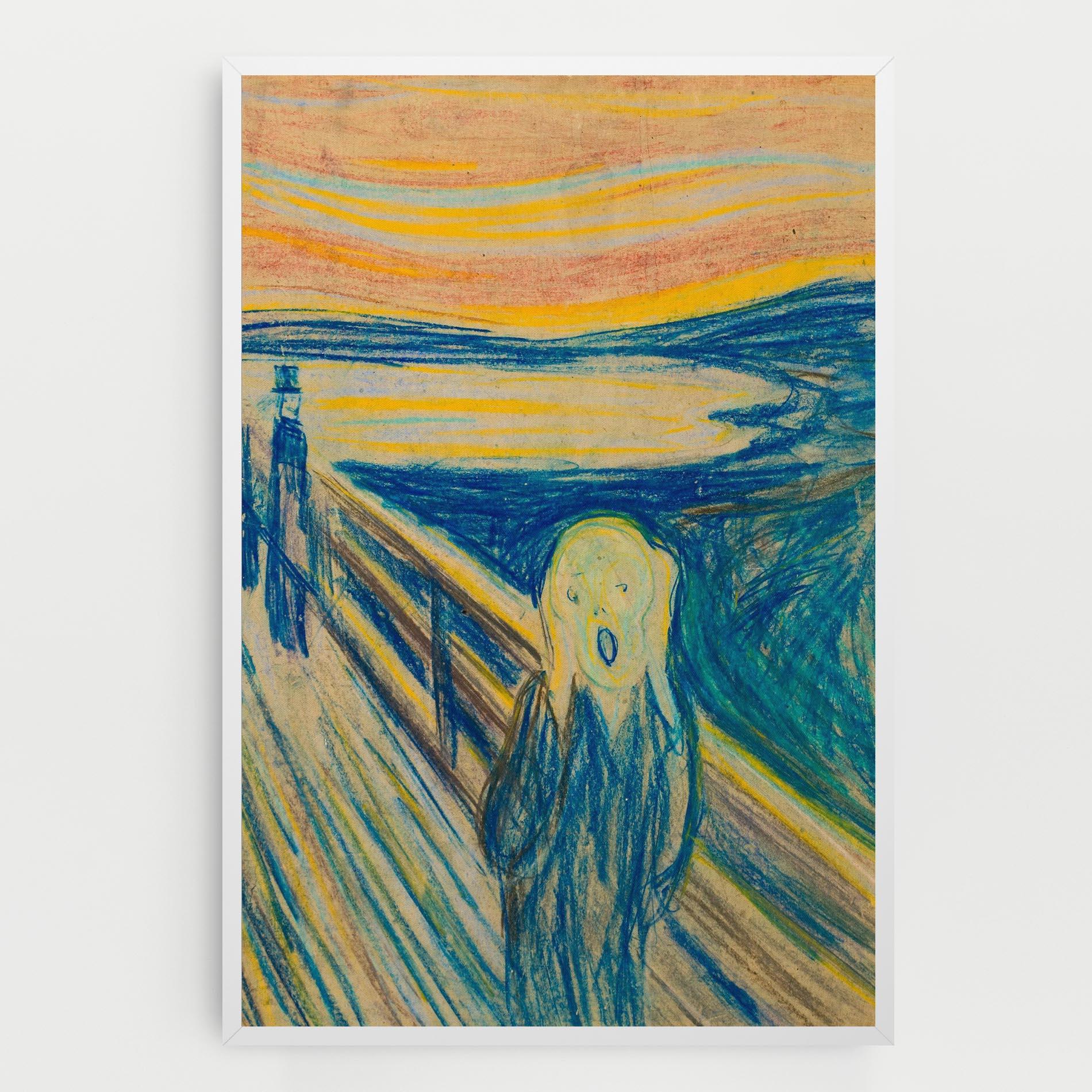 Картина на платно Skrik_1893 mockup 0