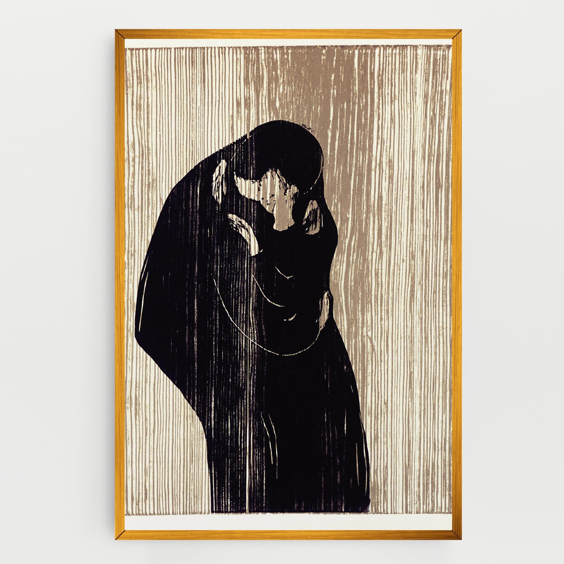 Картина на платно Kiss mockup 0