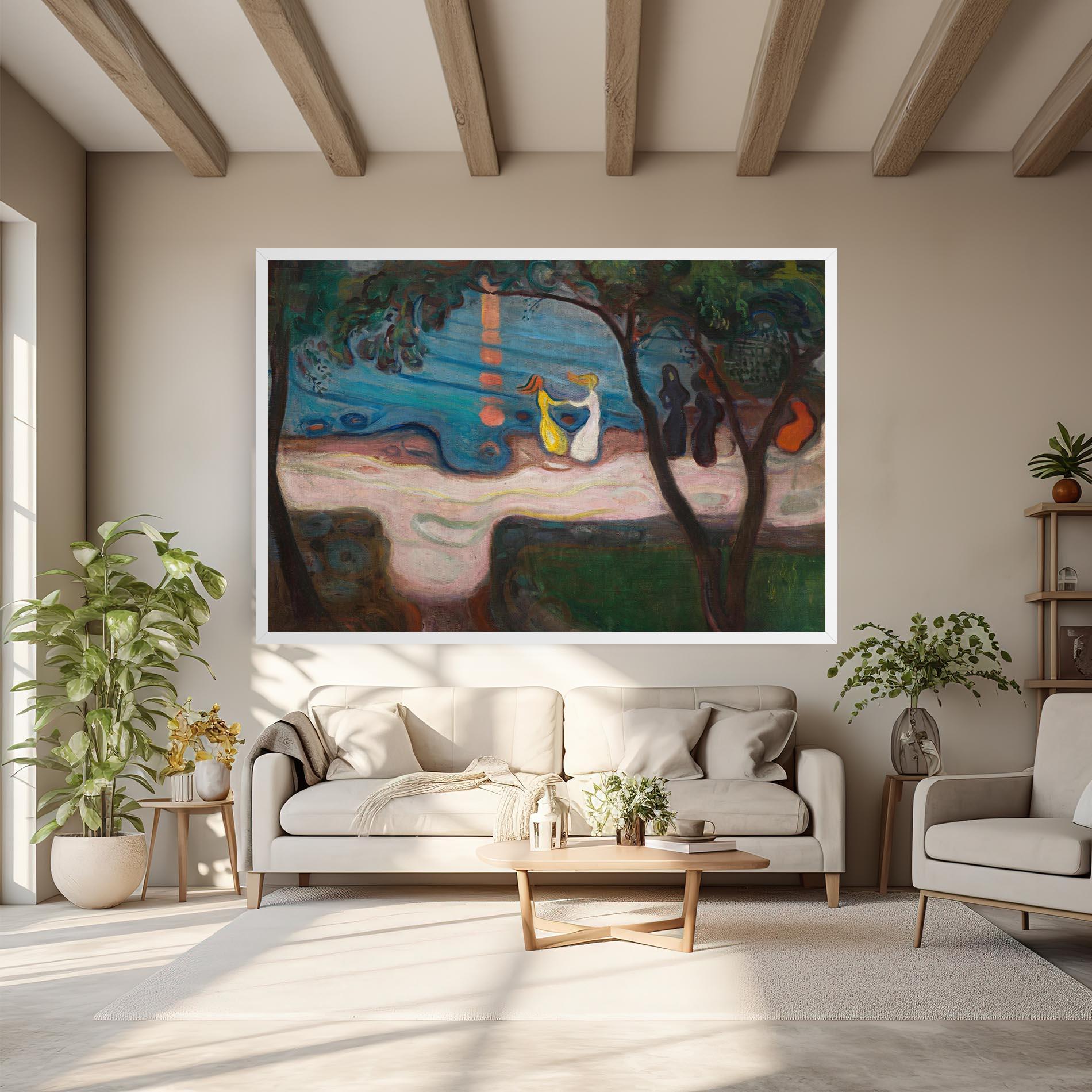 Картина на платно Dance On The Beach mockup 6