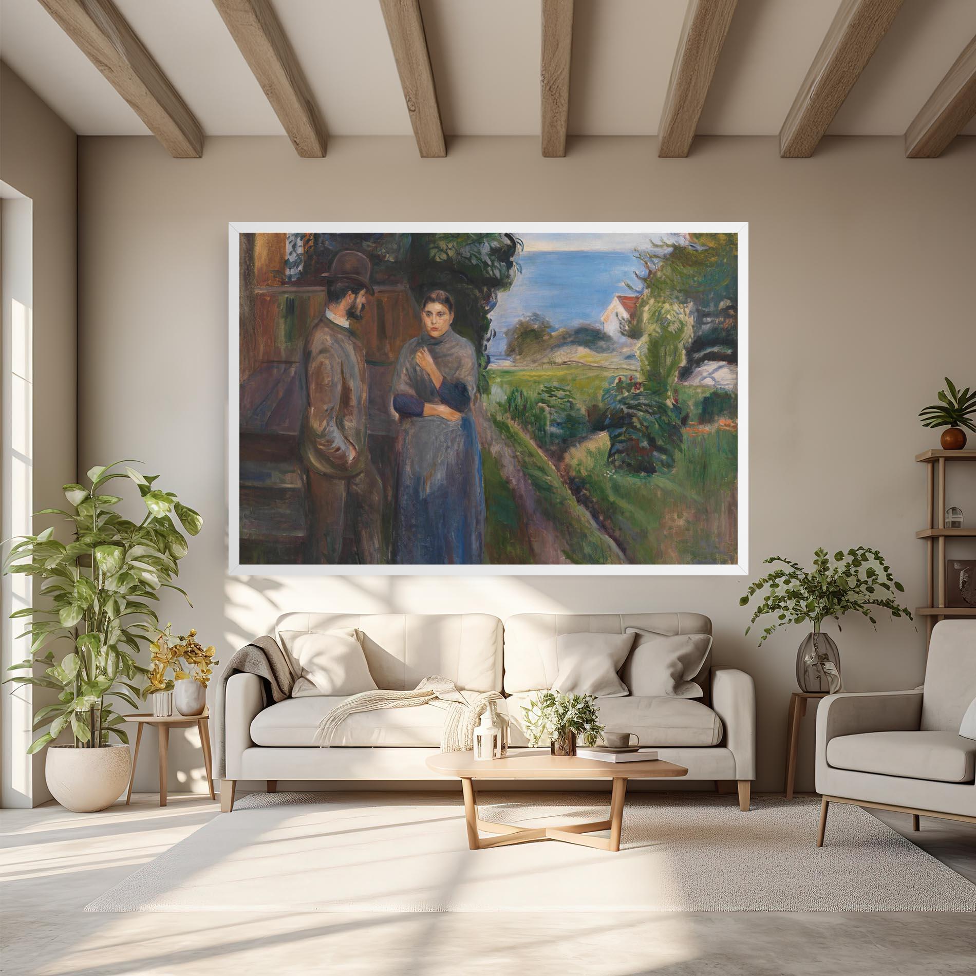 Картина на платно Evening Passion mockup 6