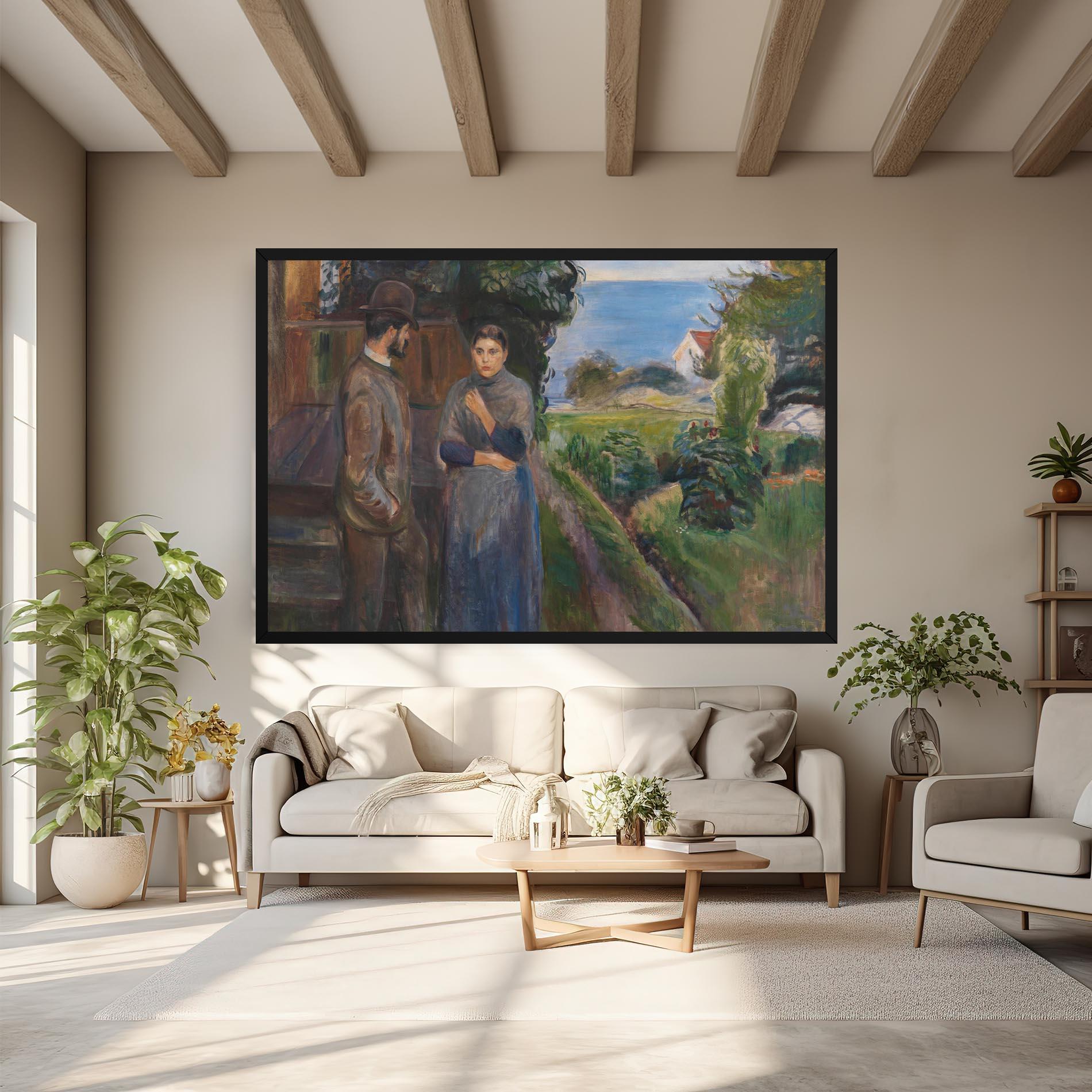 Картина на платно Evening Passion mockup 6