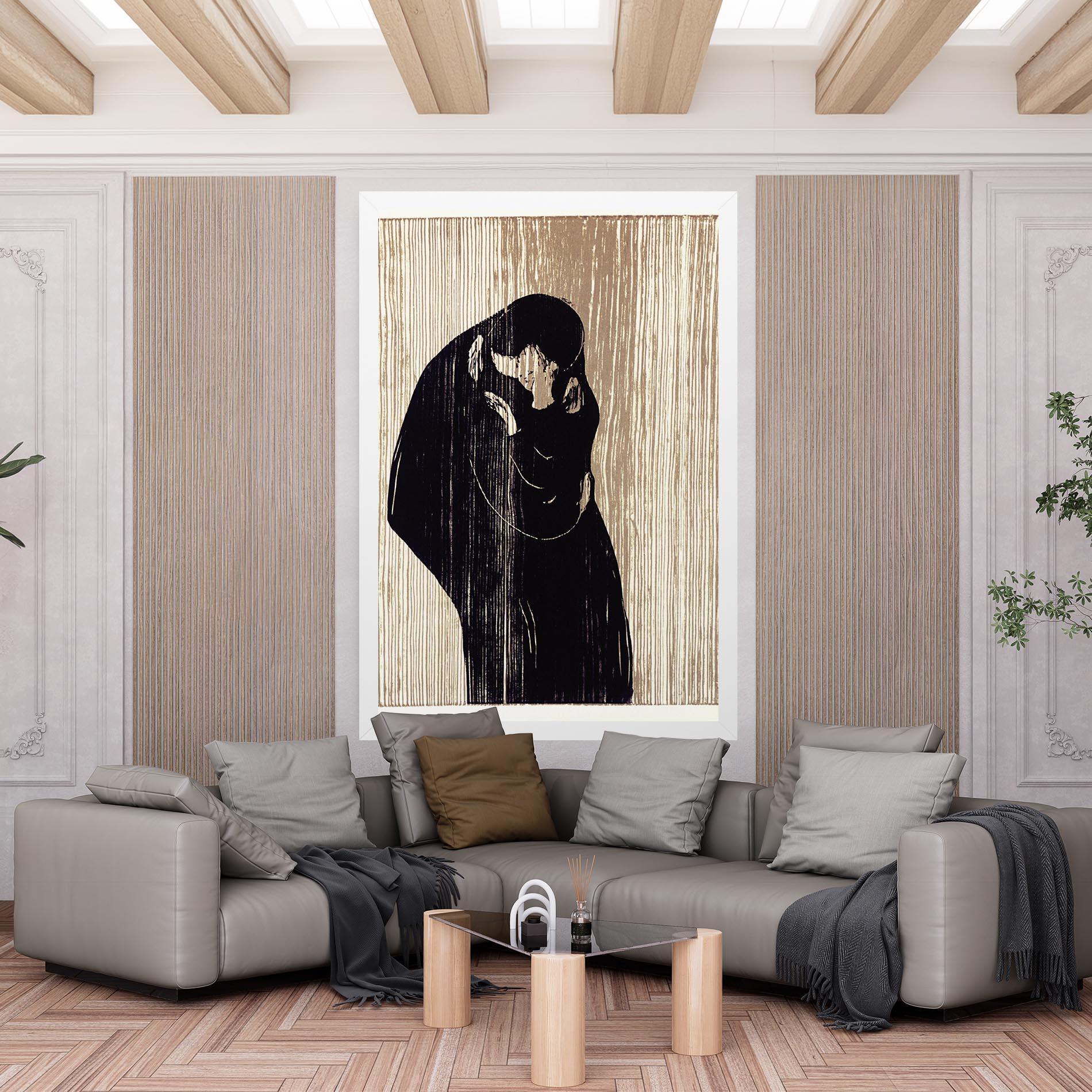 Картина на платно Kiss mockup 6