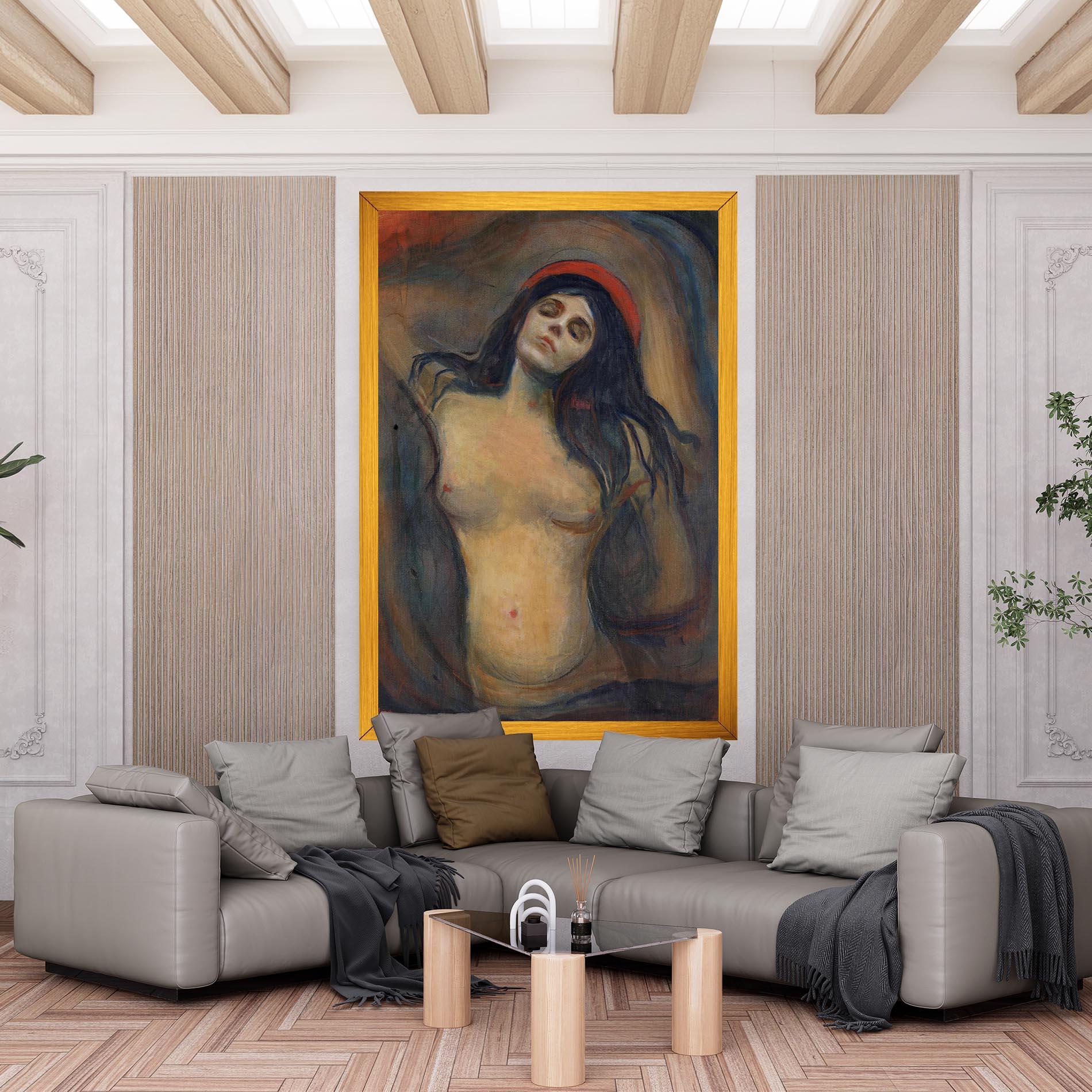 Картина на платно Madonna Oil Painting mockup 6