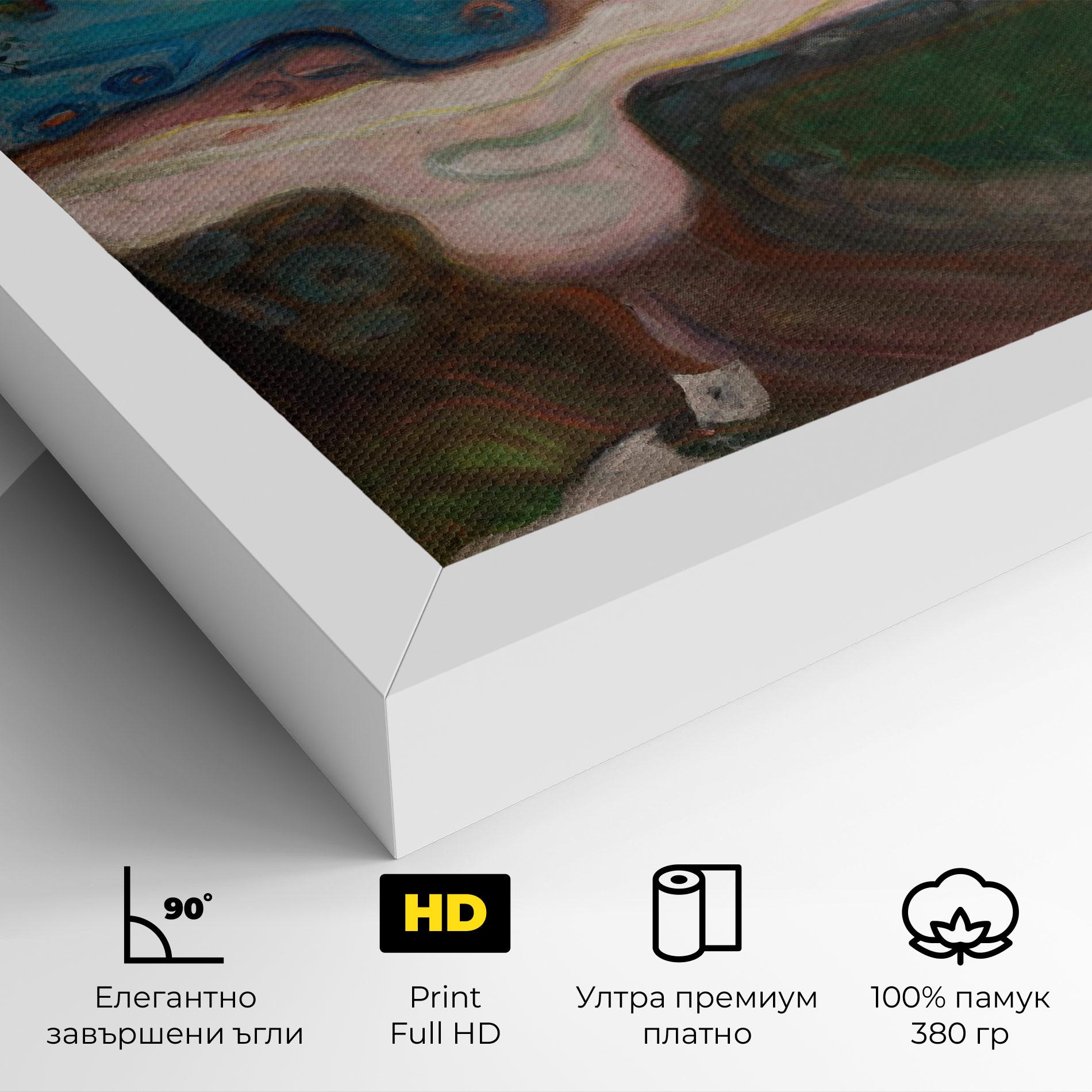 Картина на платно Dance On The Beach mockup 4