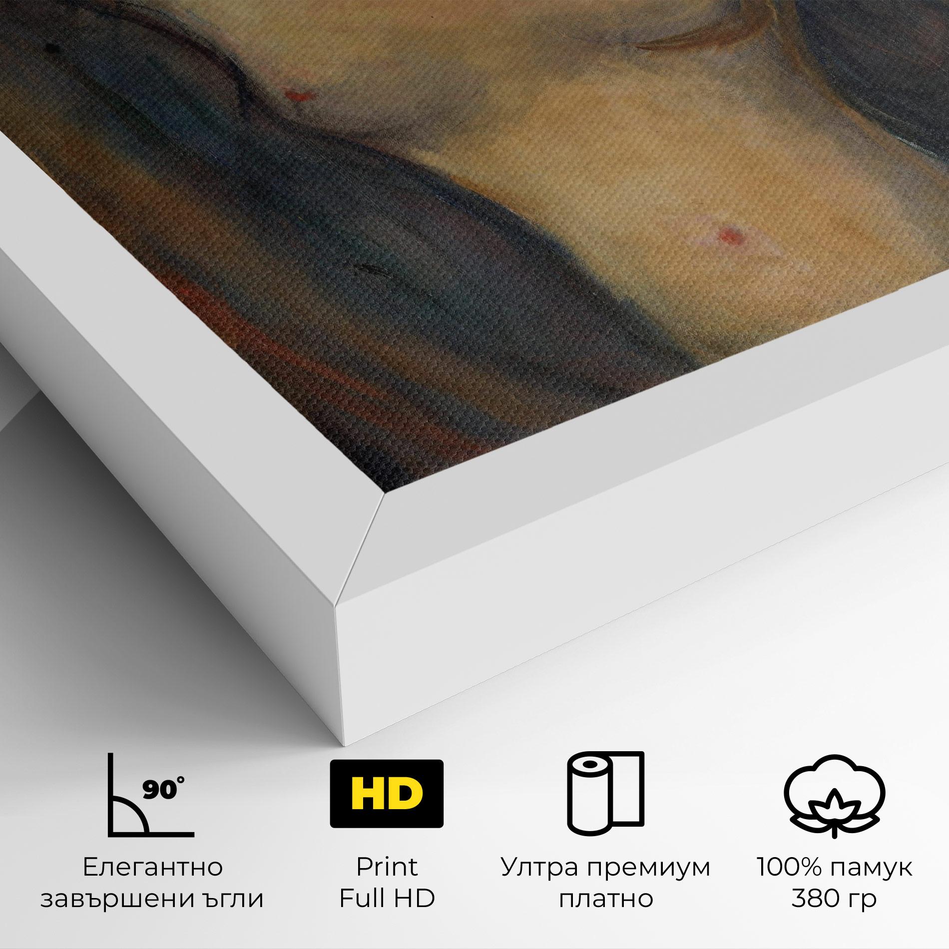 Картина на платно Madonna Oil Painting mockup 4