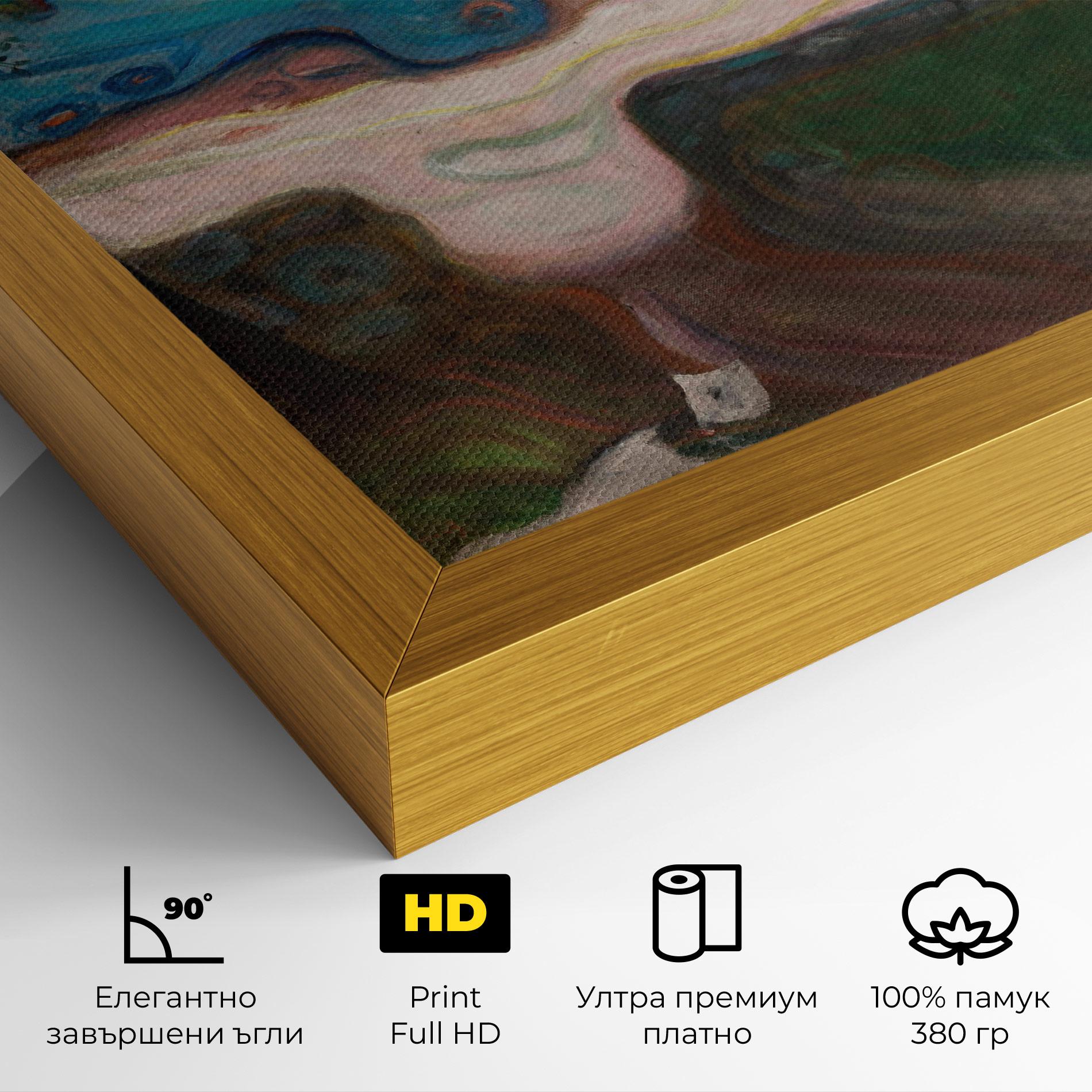 Картина на платно Dance On The Beach mockup 4