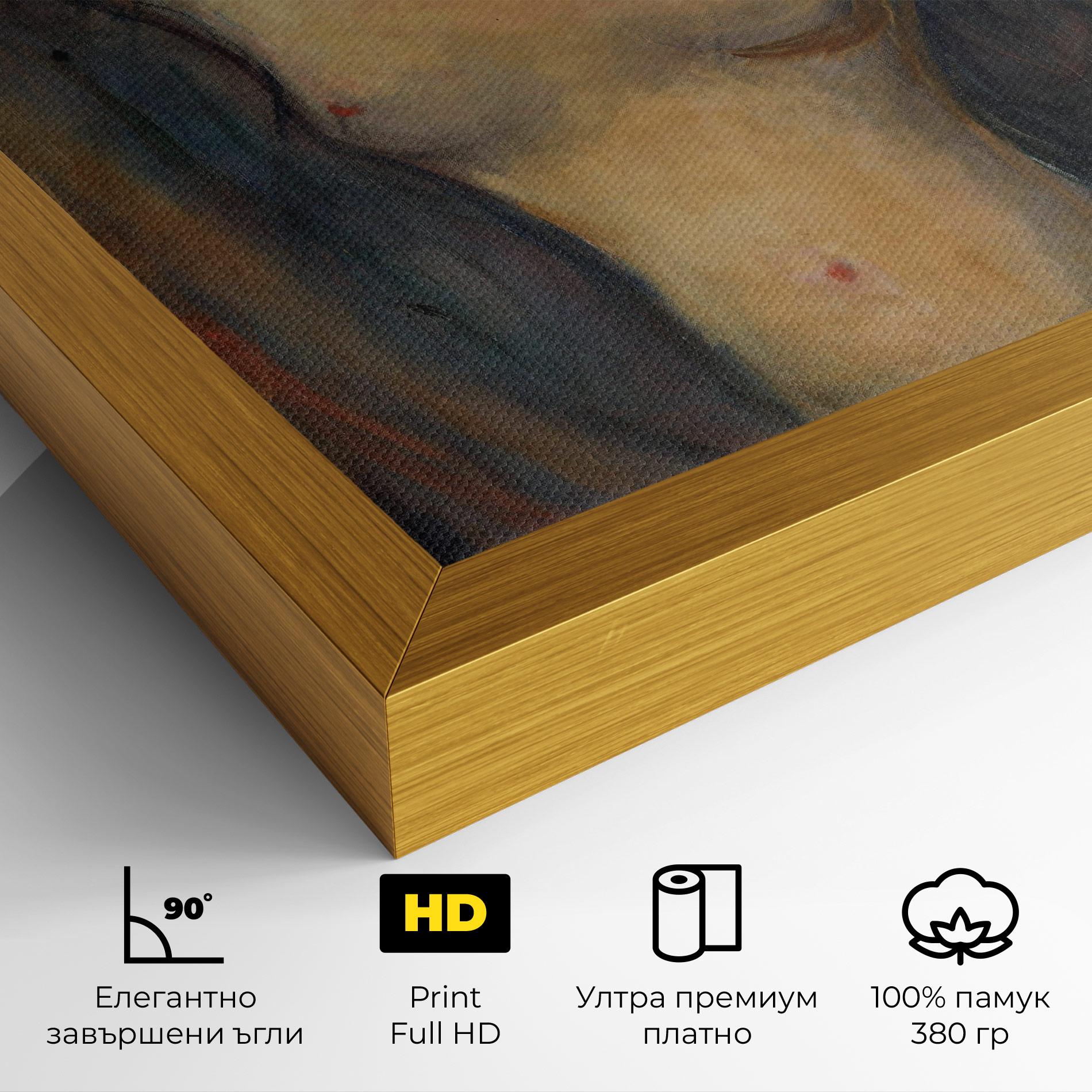 Картина на платно Madonna Oil Painting mockup 4