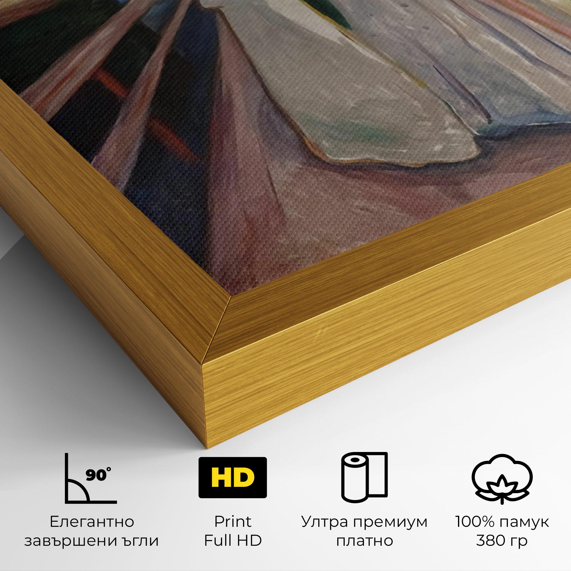 Картина на платно Munch Art mockup 4