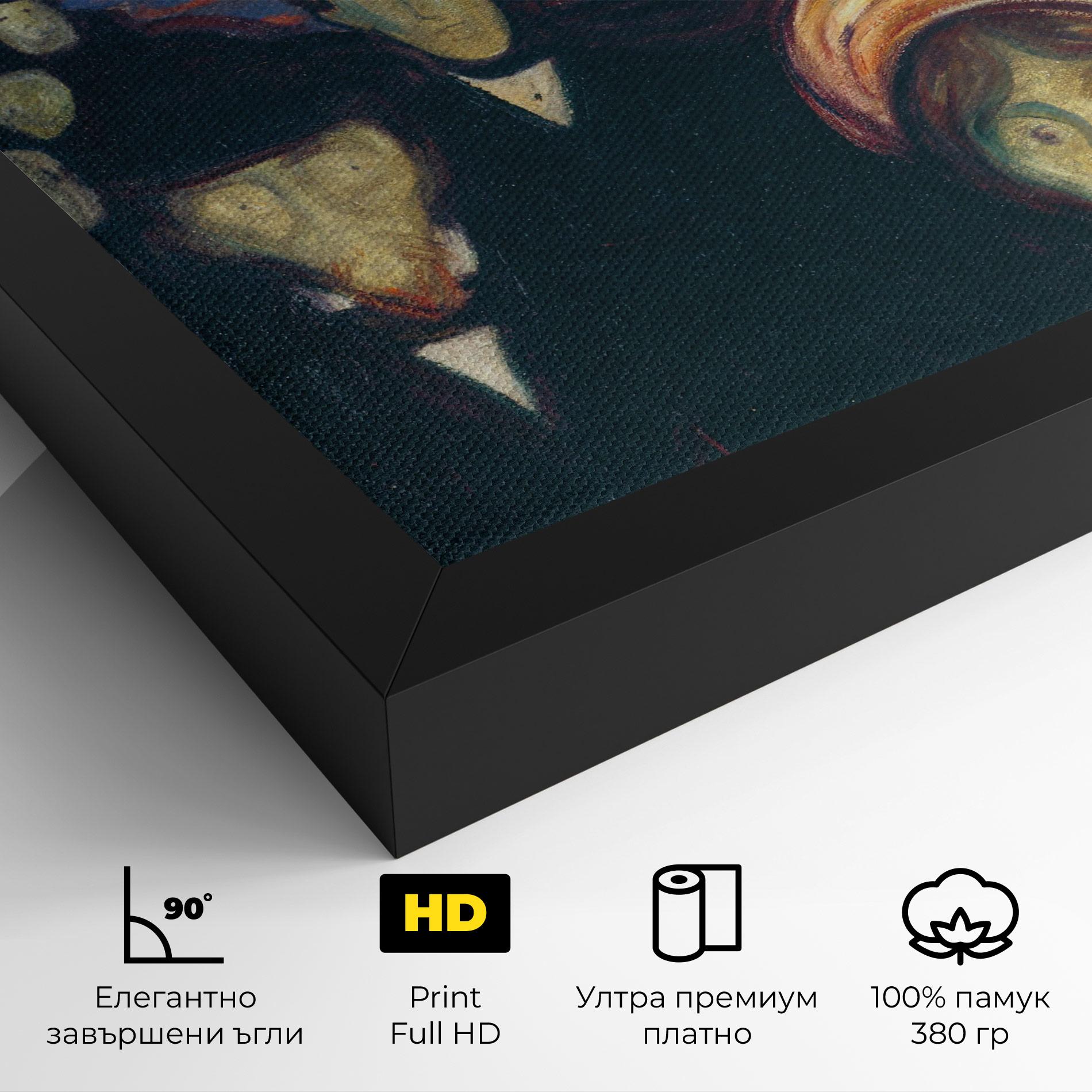 Картина на платно Anxiety mockup 4