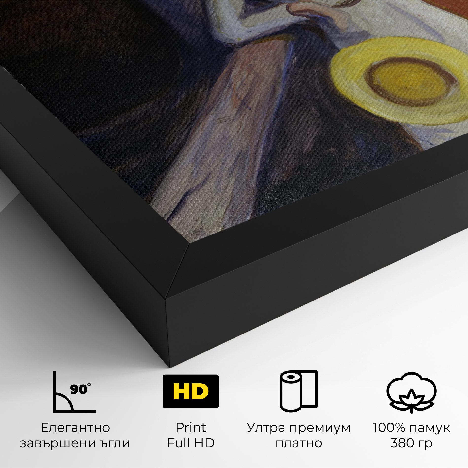 Картина на платно Bridge Girls mockup 4