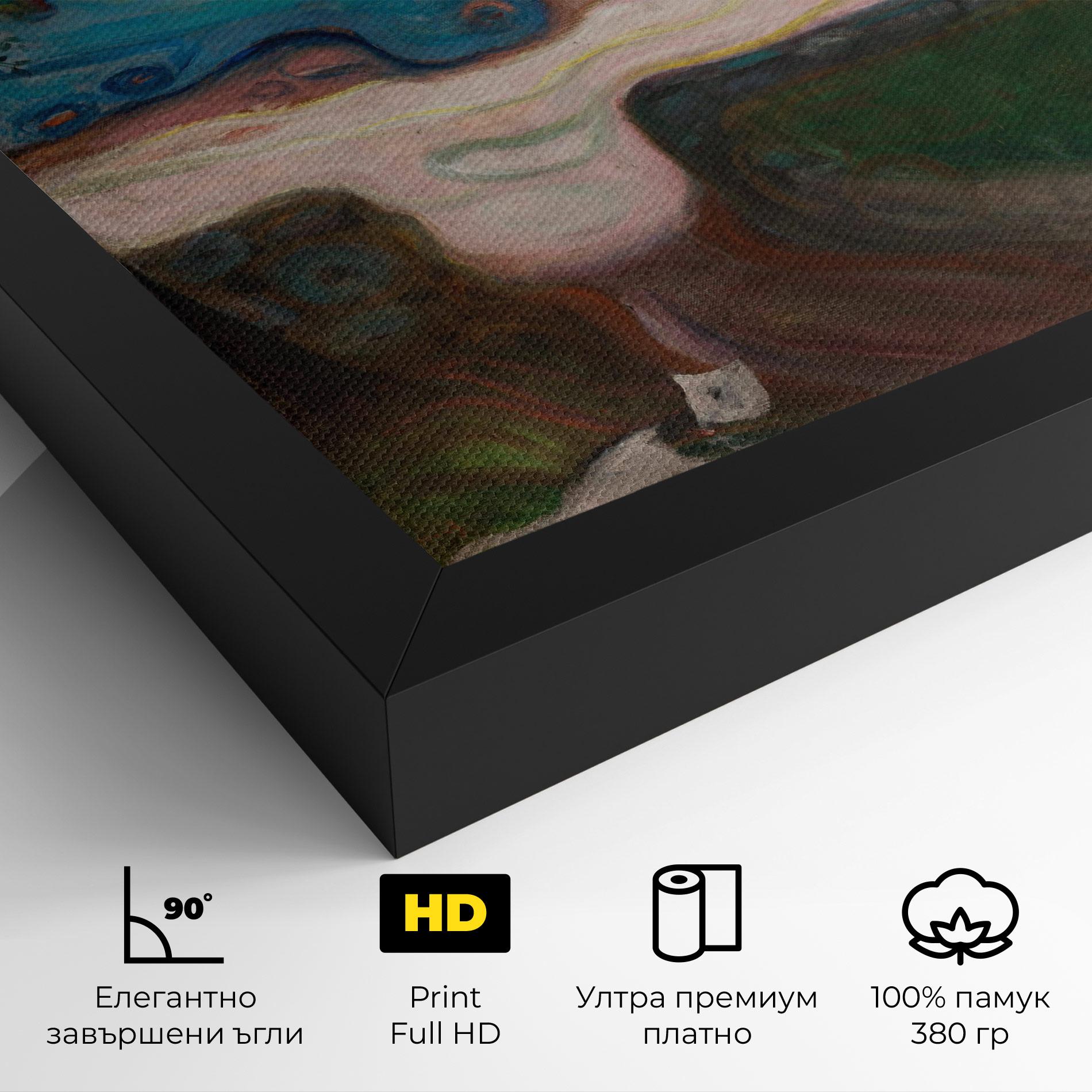 Картина на платно Dance On The Beach mockup 4