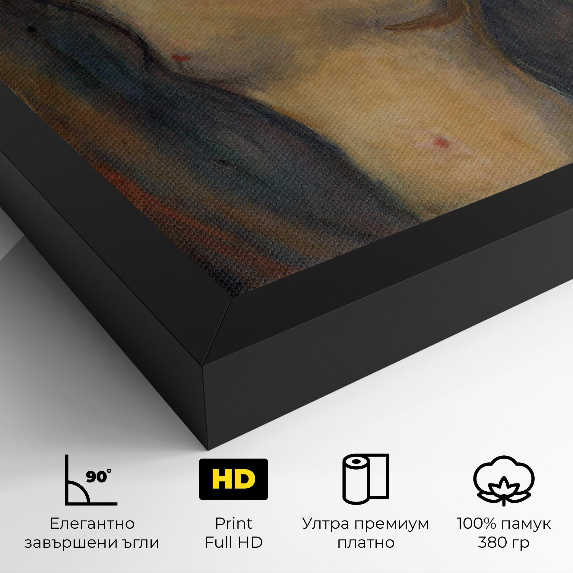 Картина на платно Madonna Oil Painting mockup 4