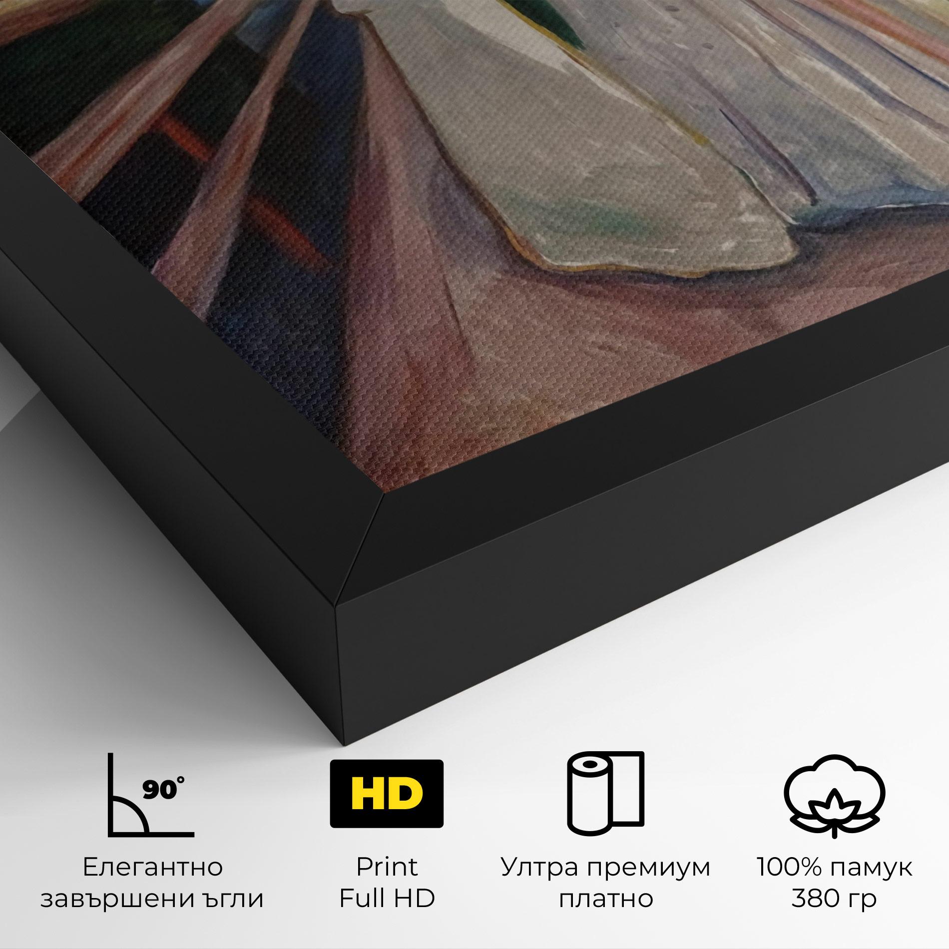 Картина на платно Munch Art mockup 4