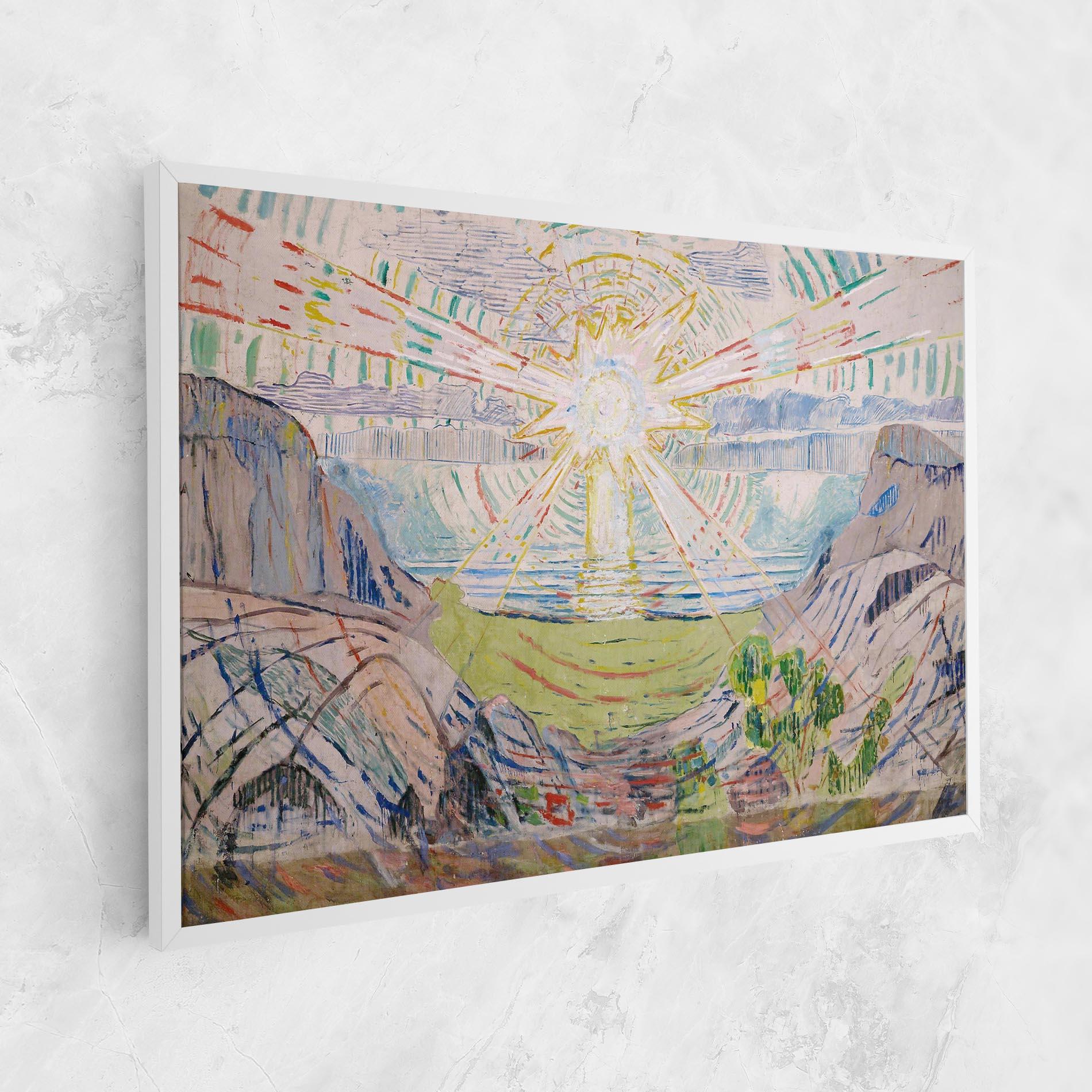Картина на платно The Sun Art mockup 1