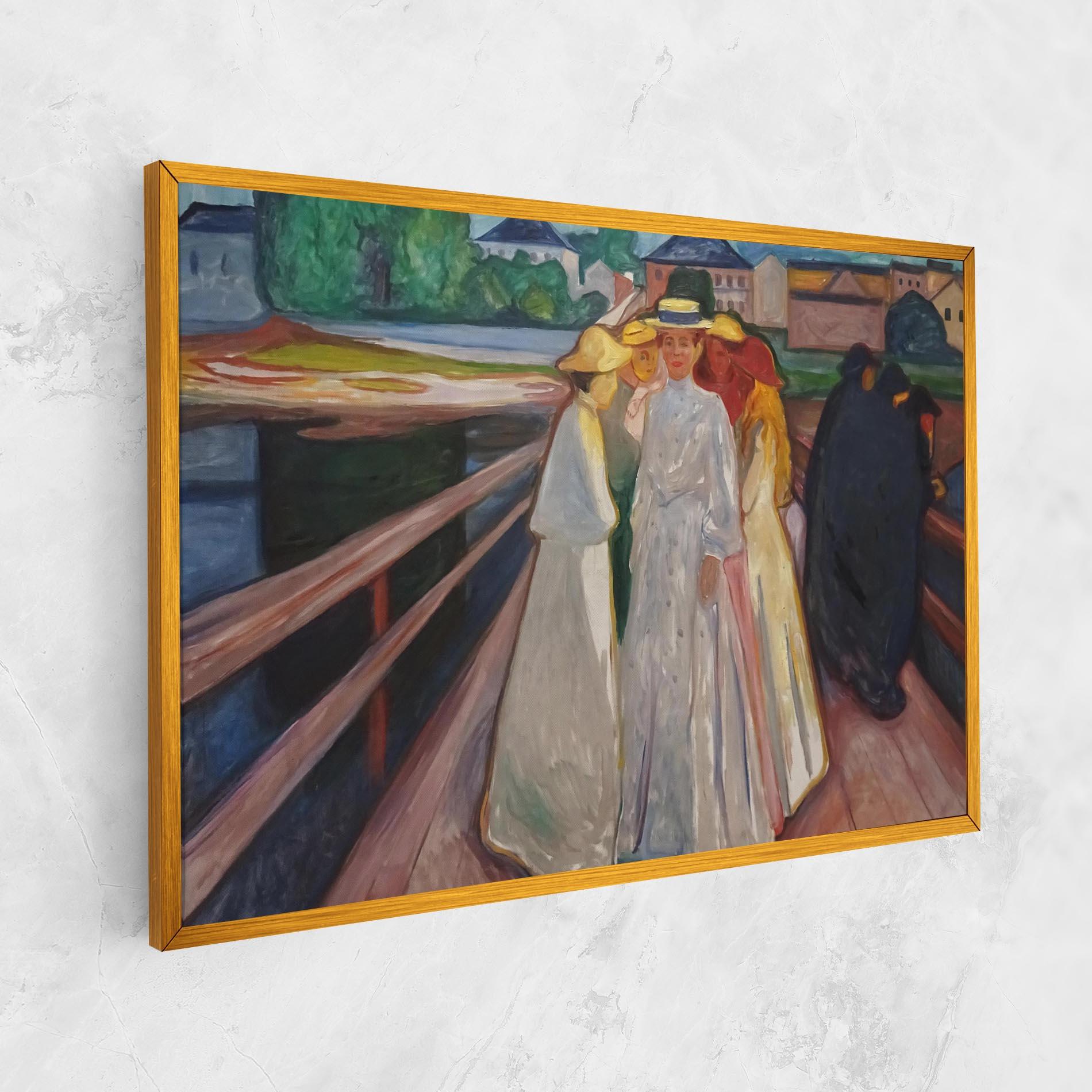 Картина на платно Munch Art mockup 1