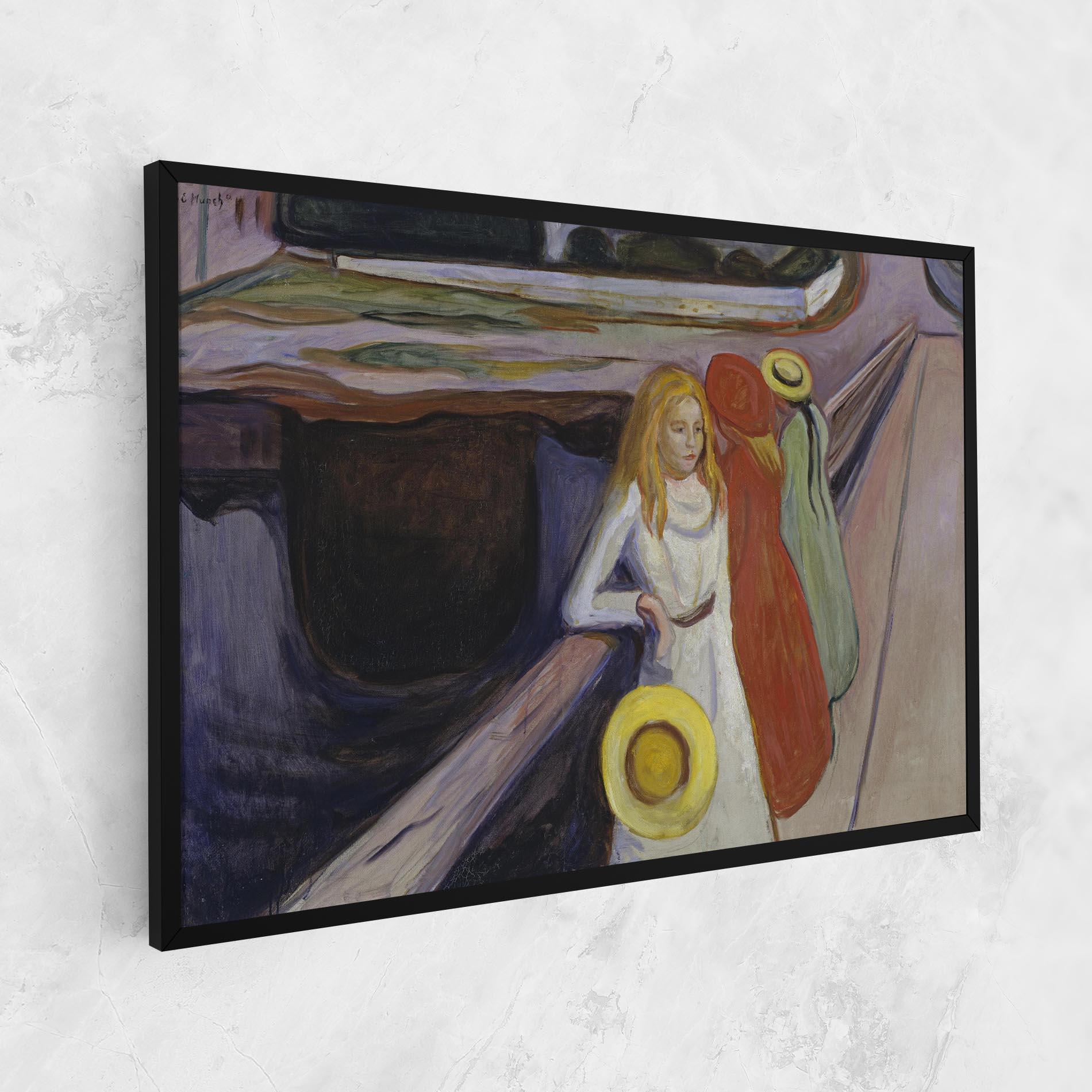 Картина на платно Bridge Girls mockup 1