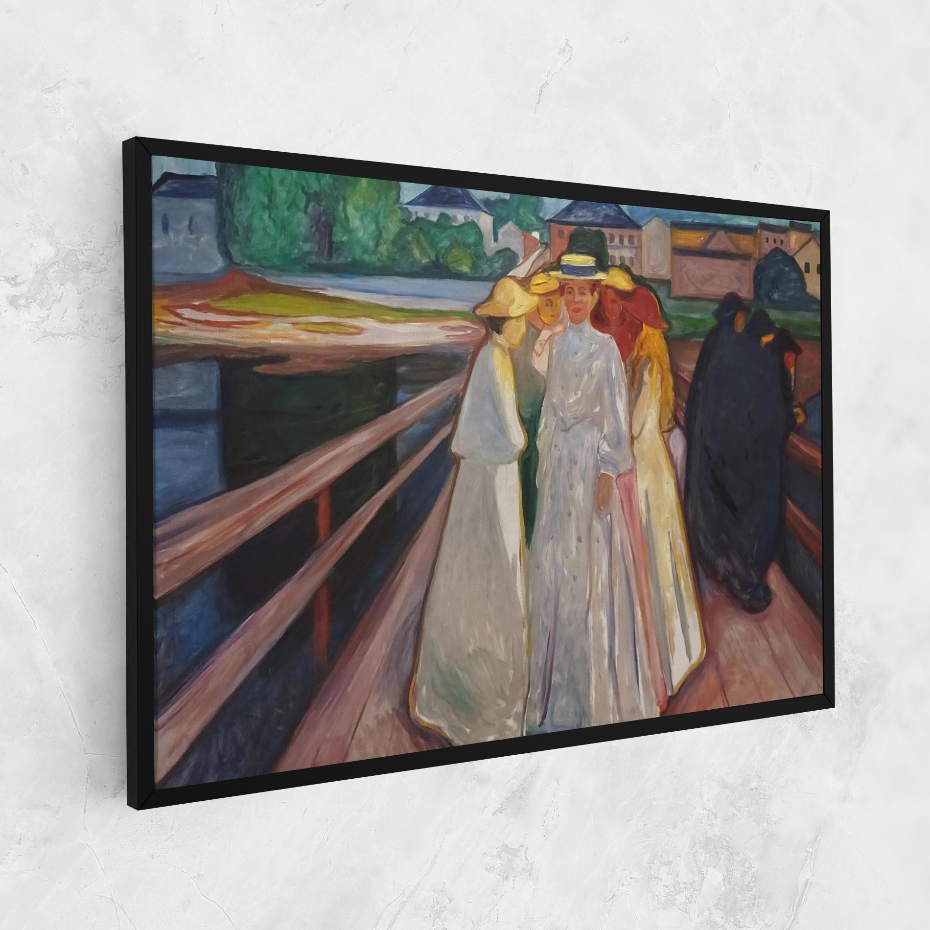 Картина на платно Munch Art mockup 1