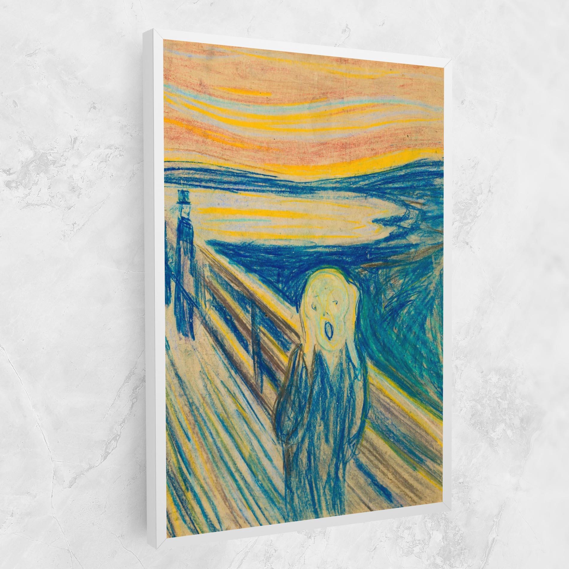 Картина на платно Skrik_1893 mockup 1